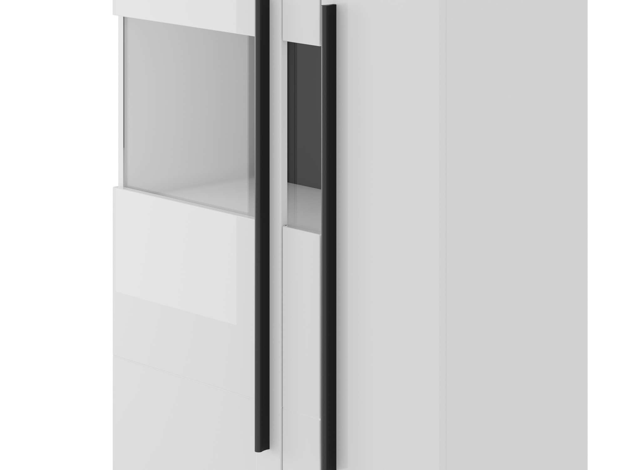 Ormarić Ophsalu 105 (Belo + Sjajno belo)