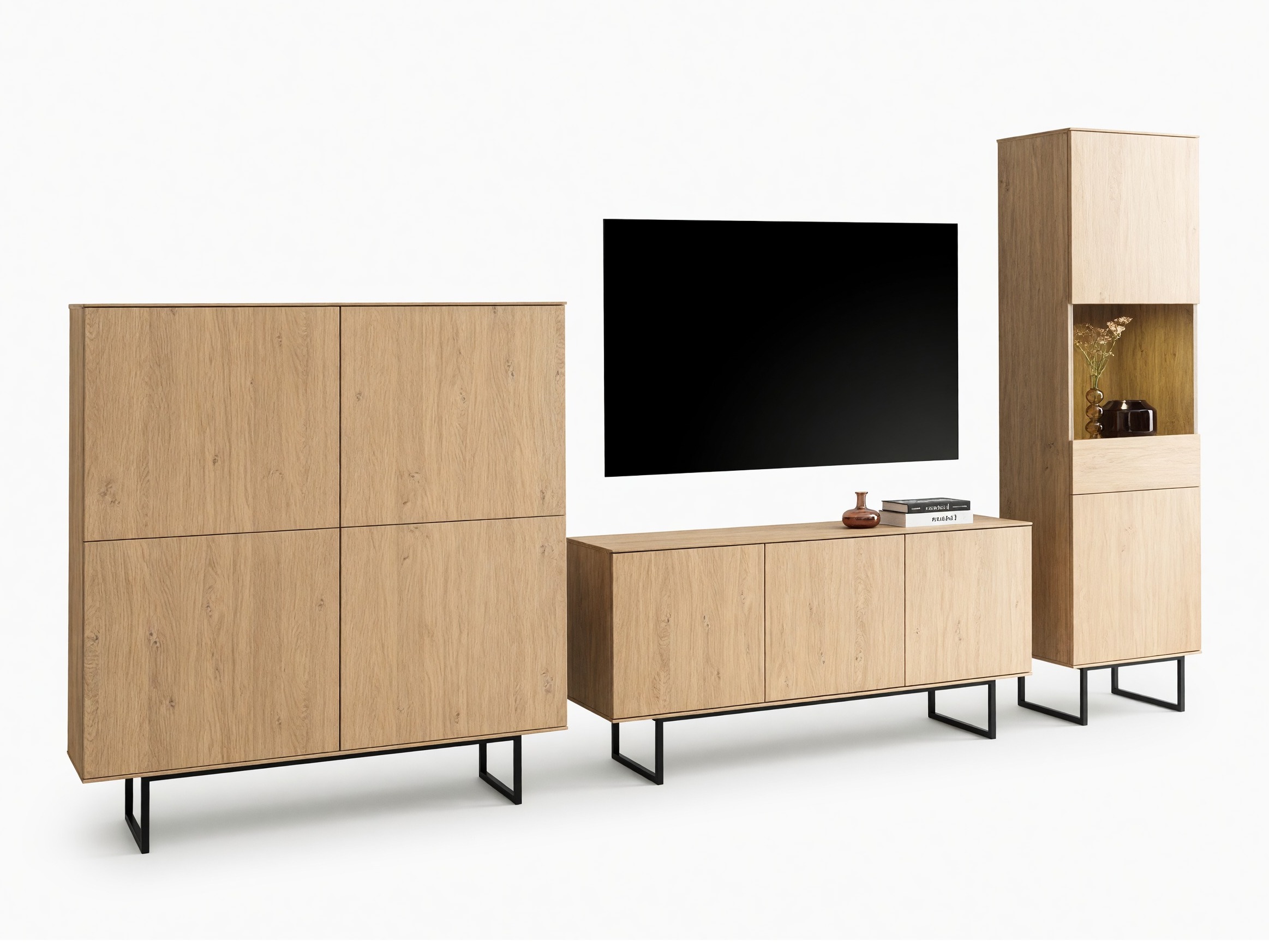 Set za dnevnu sobu Bentesa 125 (Hrast)