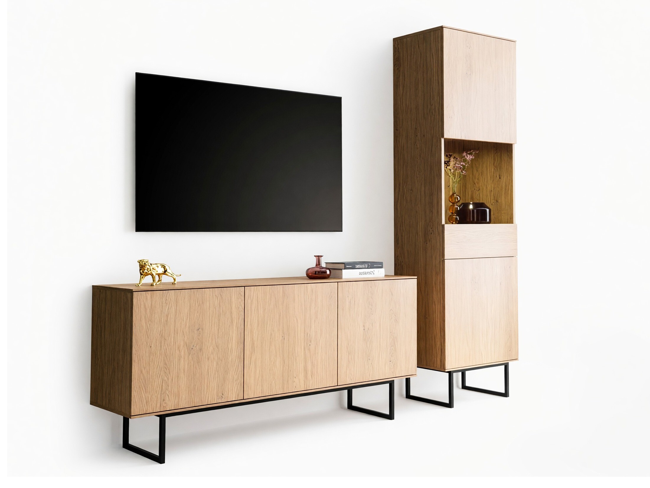 Set za dnevnu sobu Bentesa 125 (Hrast)