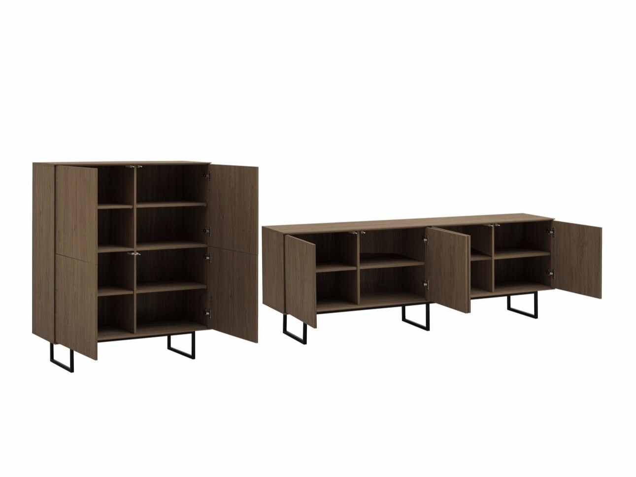 Set za dnevnu sobu Bentesa 126 (Orah)