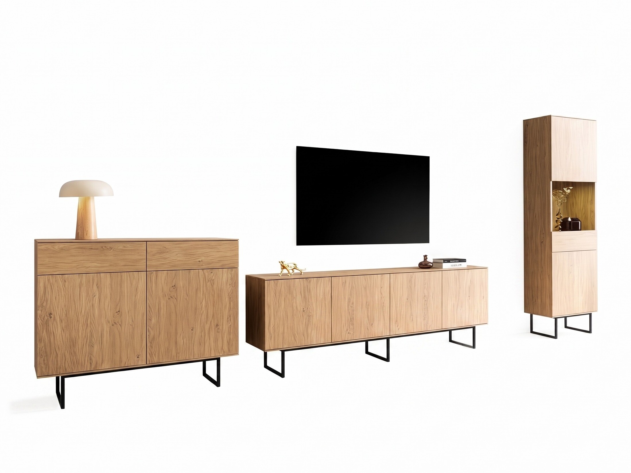 Set za dnevnu sobu Bentesa 127 (Hrast)
