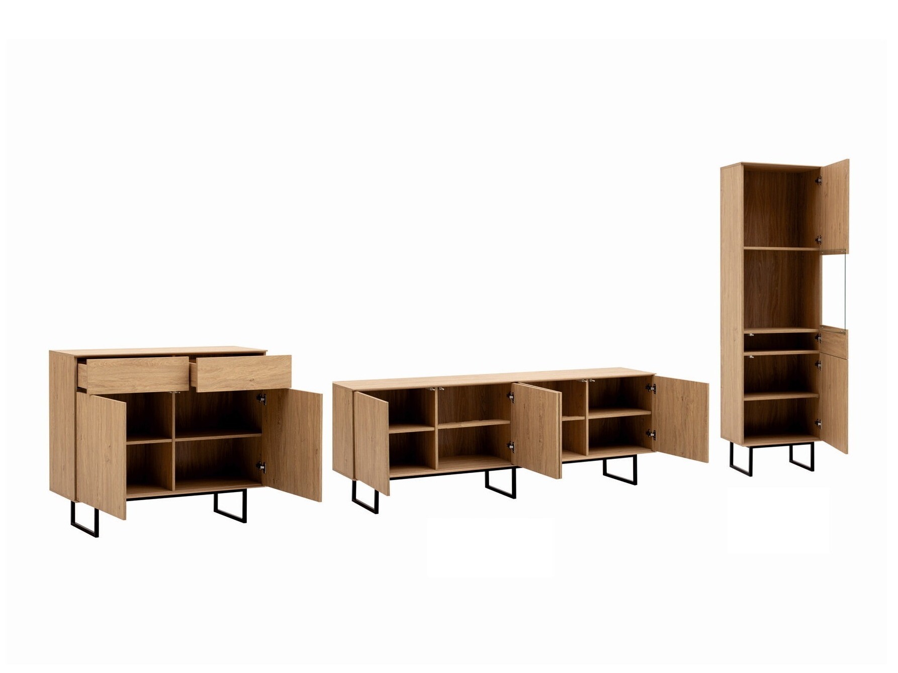 Set za dnevnu sobu Bentesa 127 (Hrast)