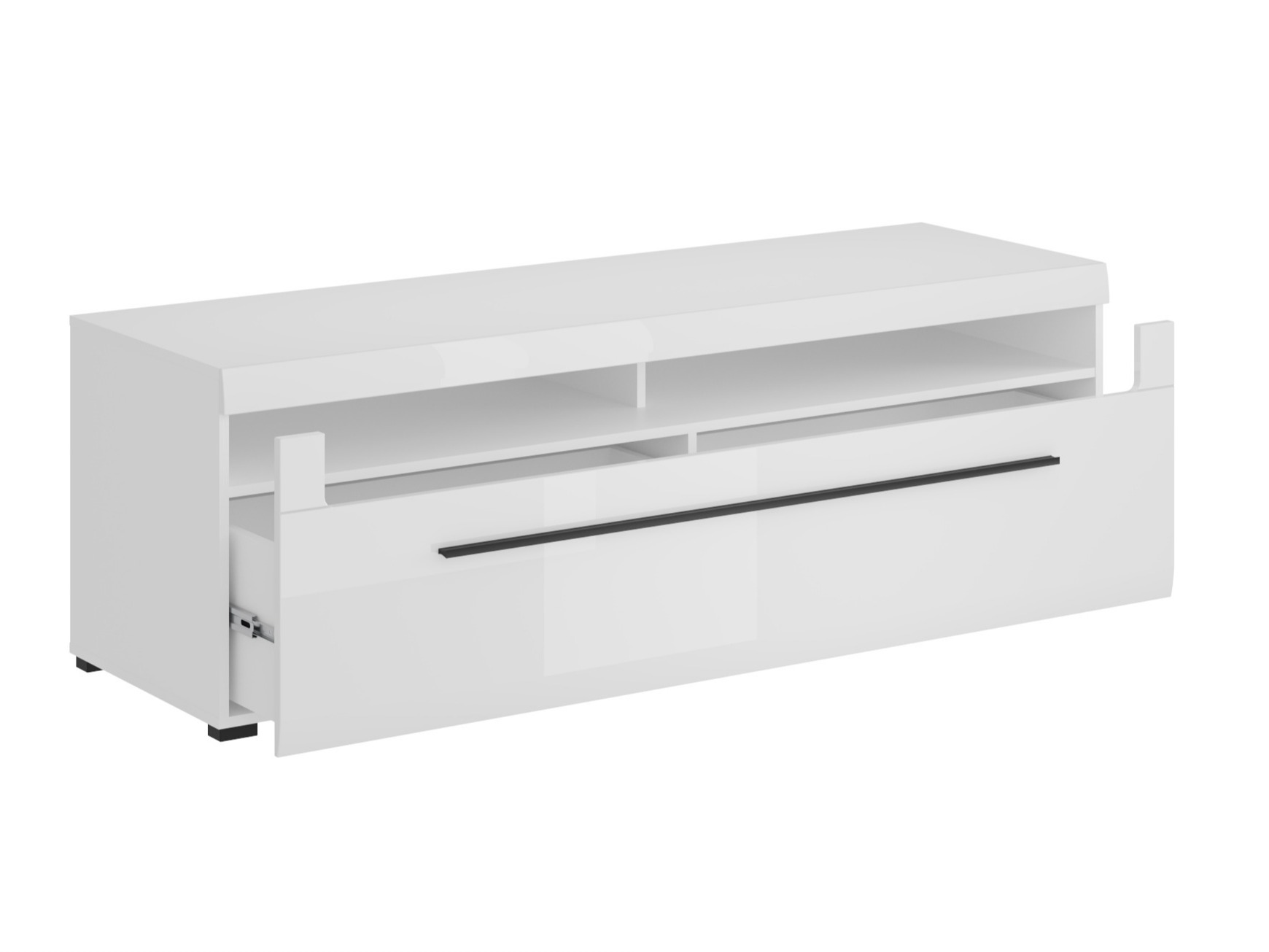 Set za dnevnu sobu Ophsalu 111 (Belo + Sjajno belo)