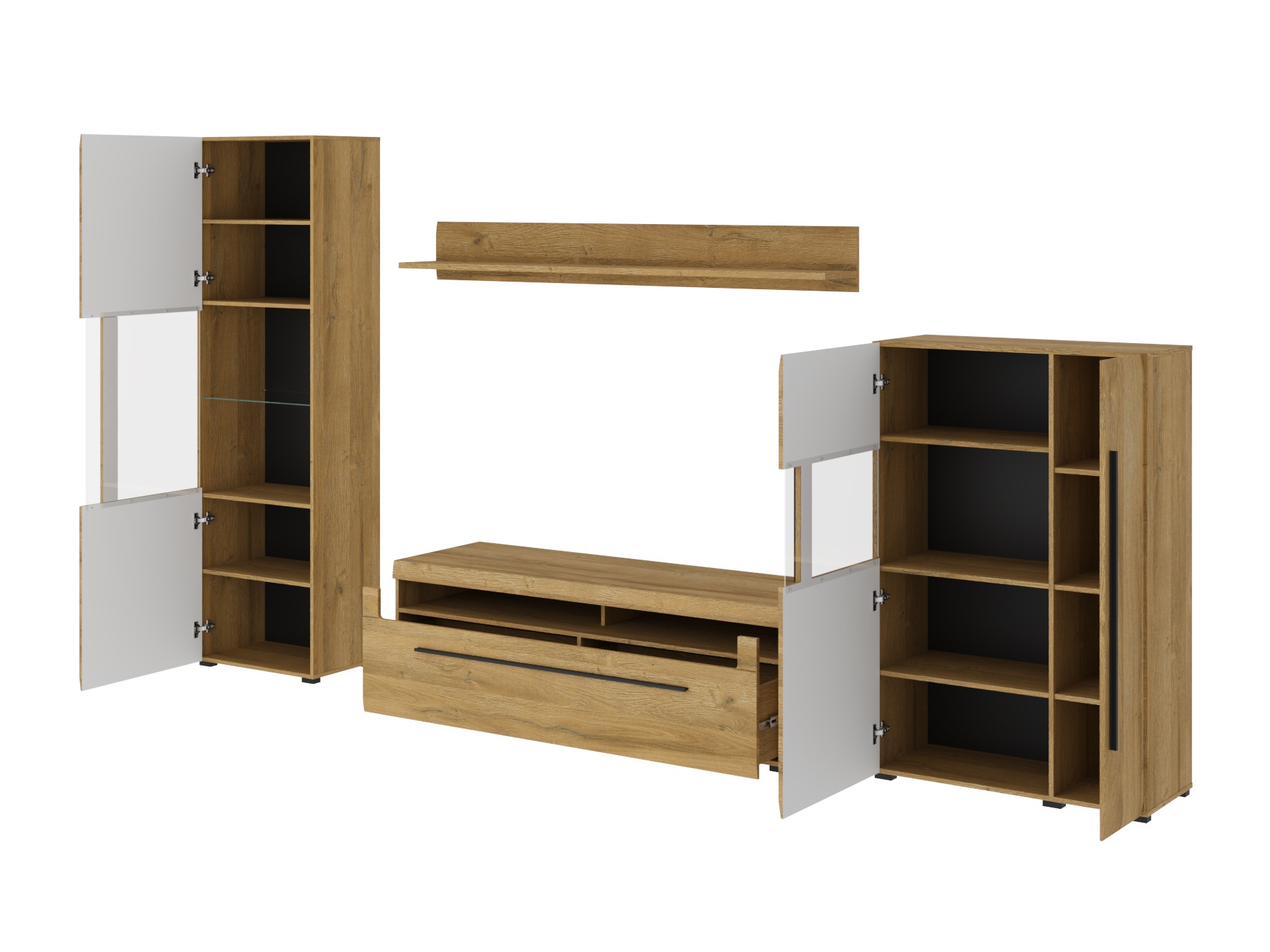 Set za dnevnu sobu Ophsalu 111 (Grandson hrast)