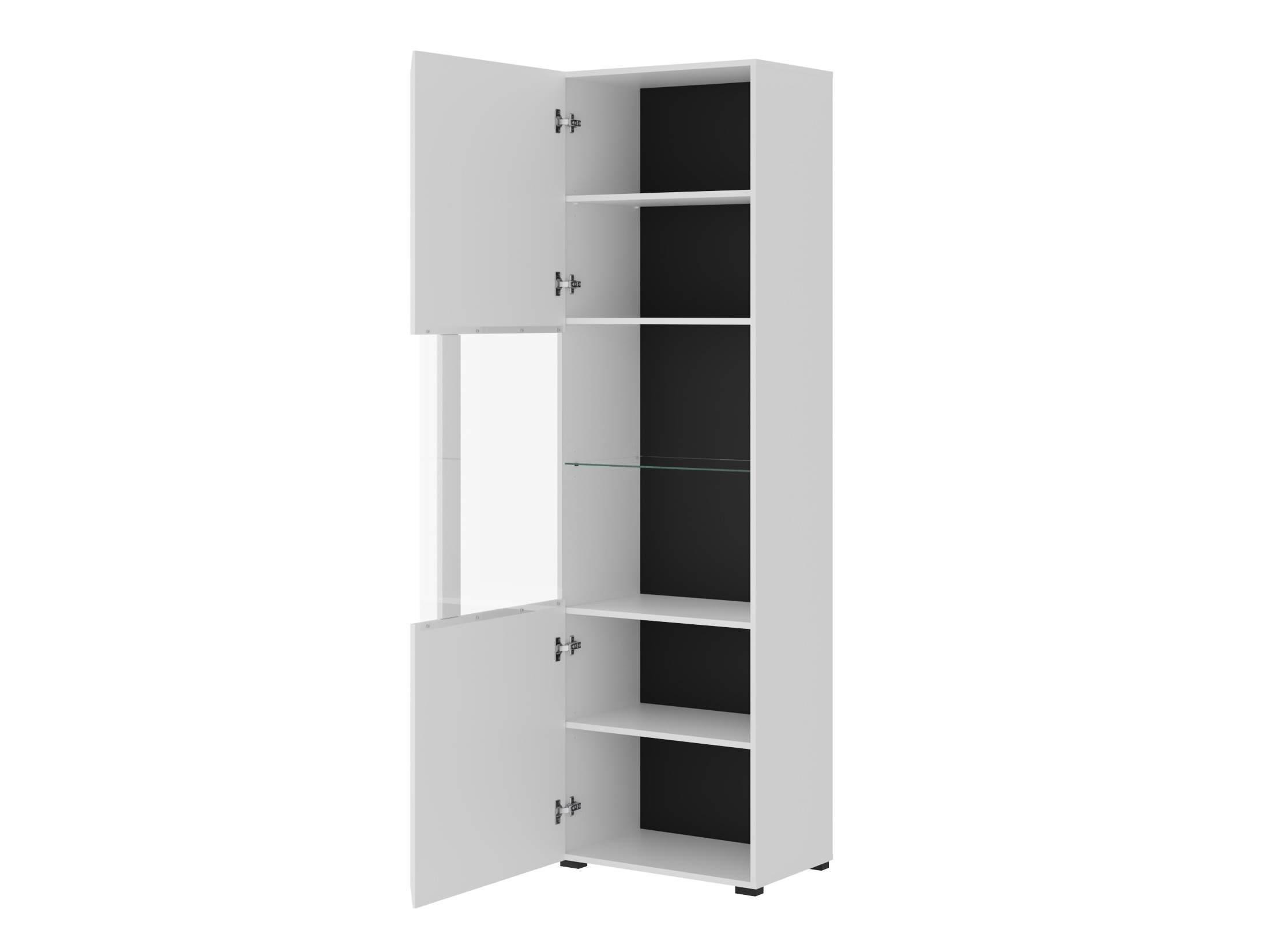 Set za dnevnu sobu Ophsalu 112 (Belo + Sjajno belo)