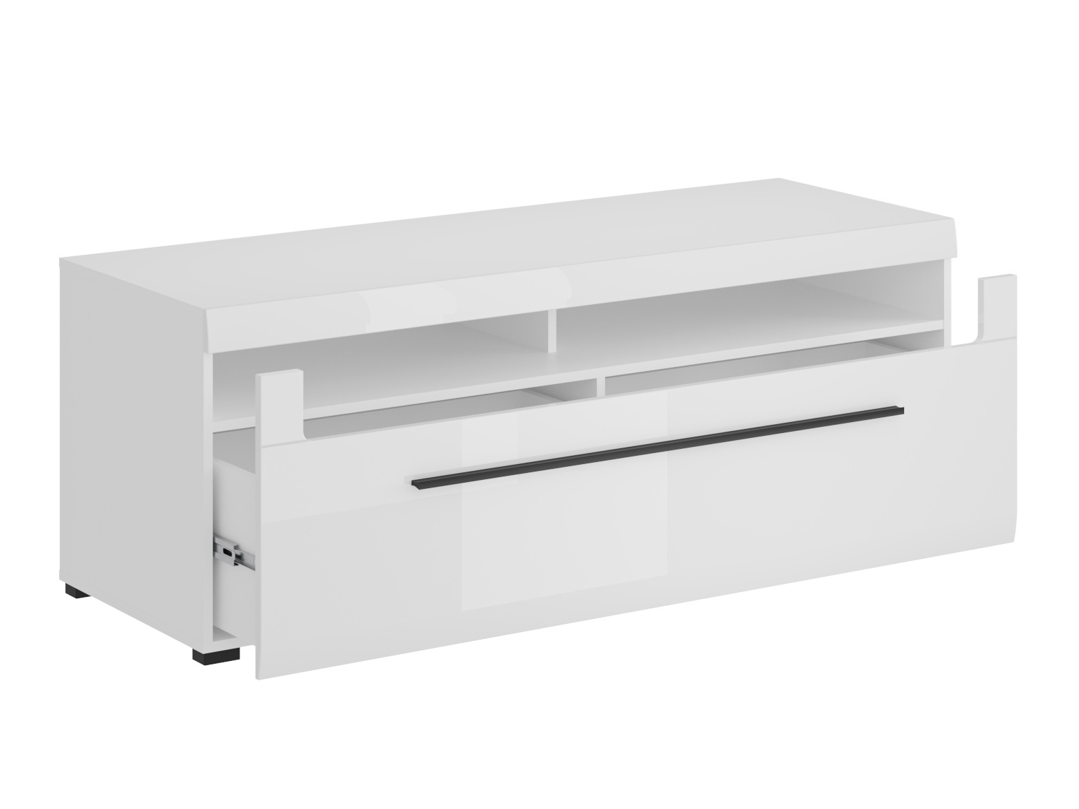 Set za dnevnu sobu Ophsalu 112 (Belo + Sjajno belo)