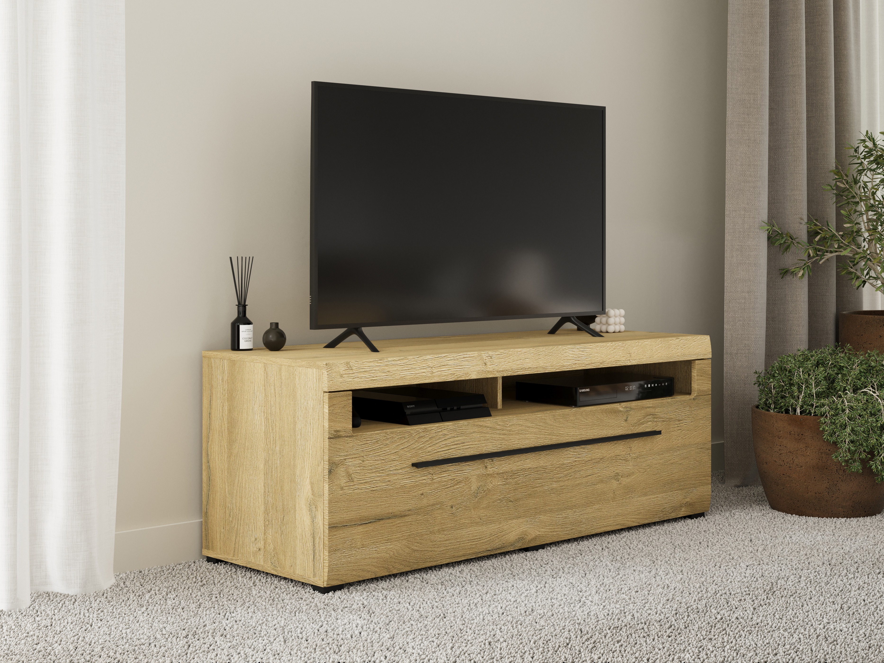 TV komoda Ophsalu 103 (Grandson hrast)