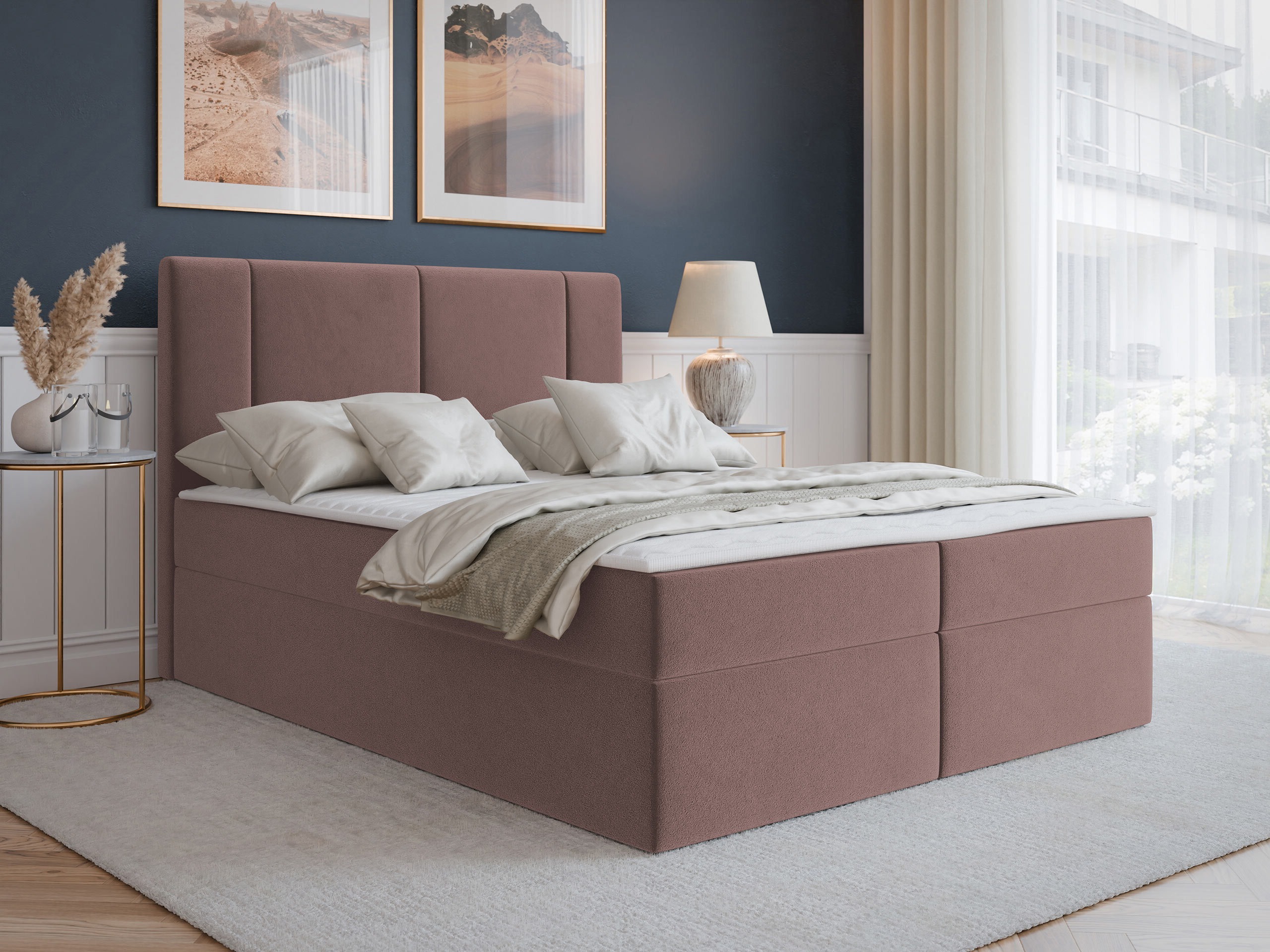 Boxspring krevet Zanesville 101 (Manila 22)