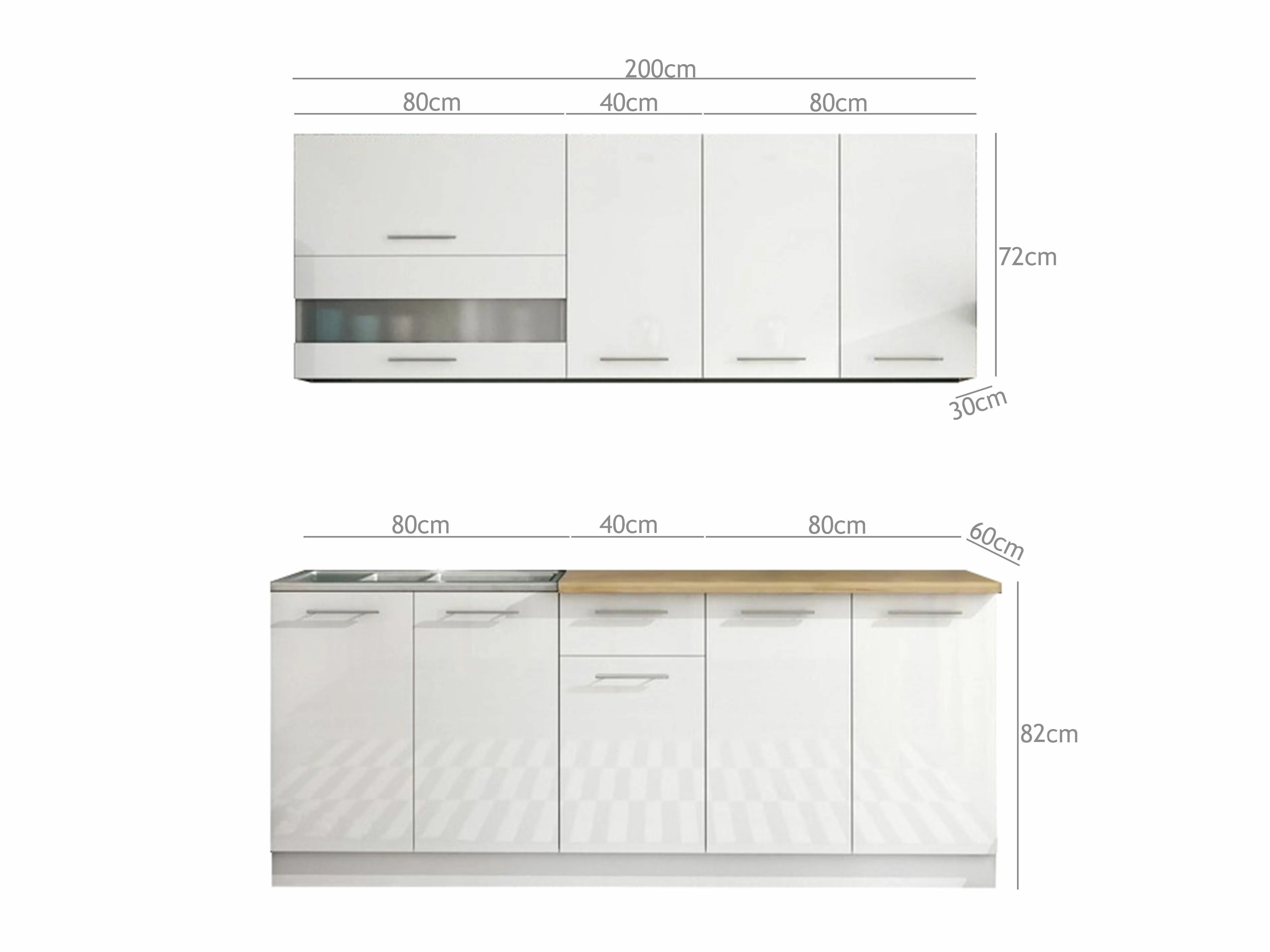 Modularni kuhinjski set Tiffa Mix 102