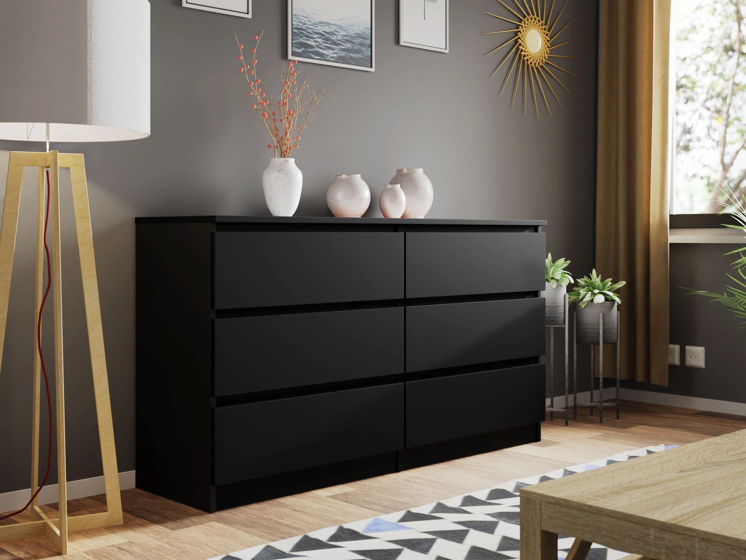 Komoda Comfivo Structor II (Crno)