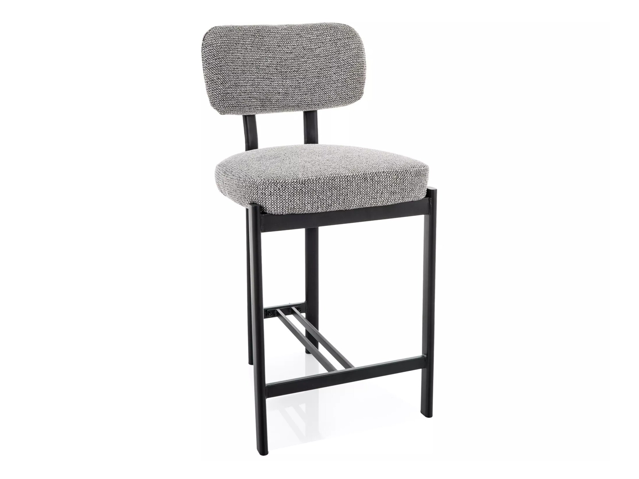 Pult stolica Detroit 956 (Svetloosiva + Mat crna)