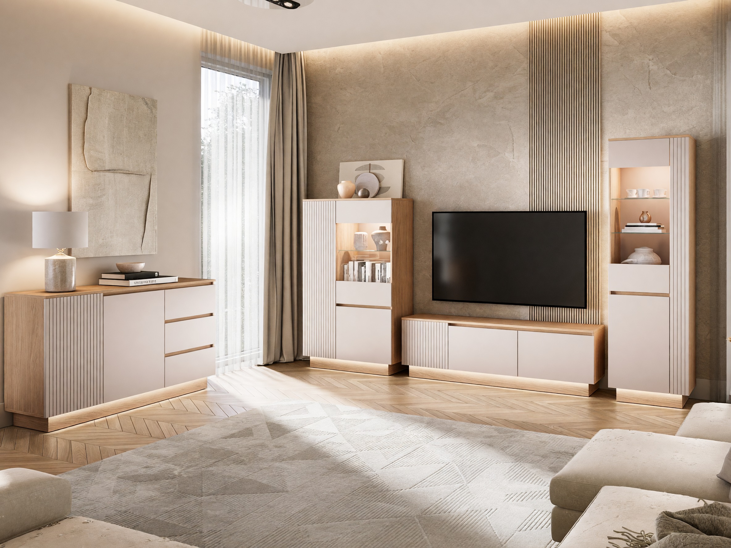 Set za dnevnu sobu Revtive 107