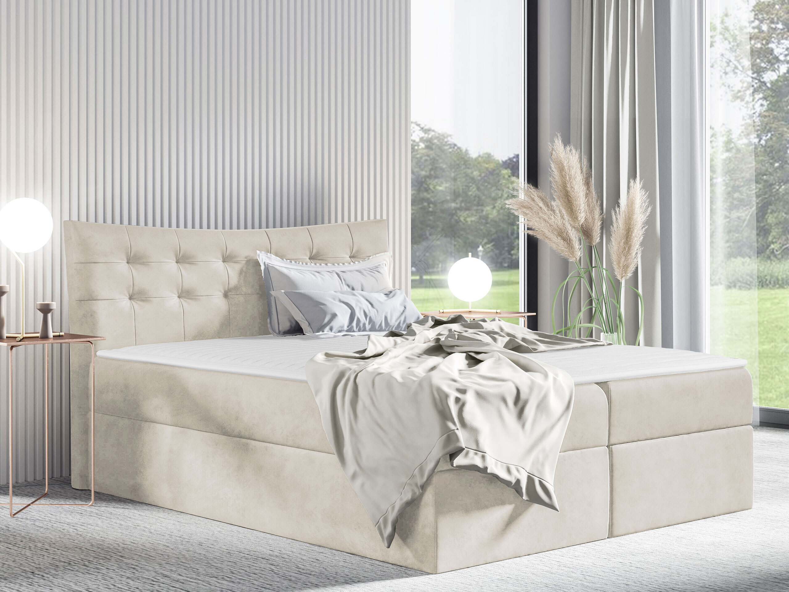 Boxspring krevet Insula (Paros 01)