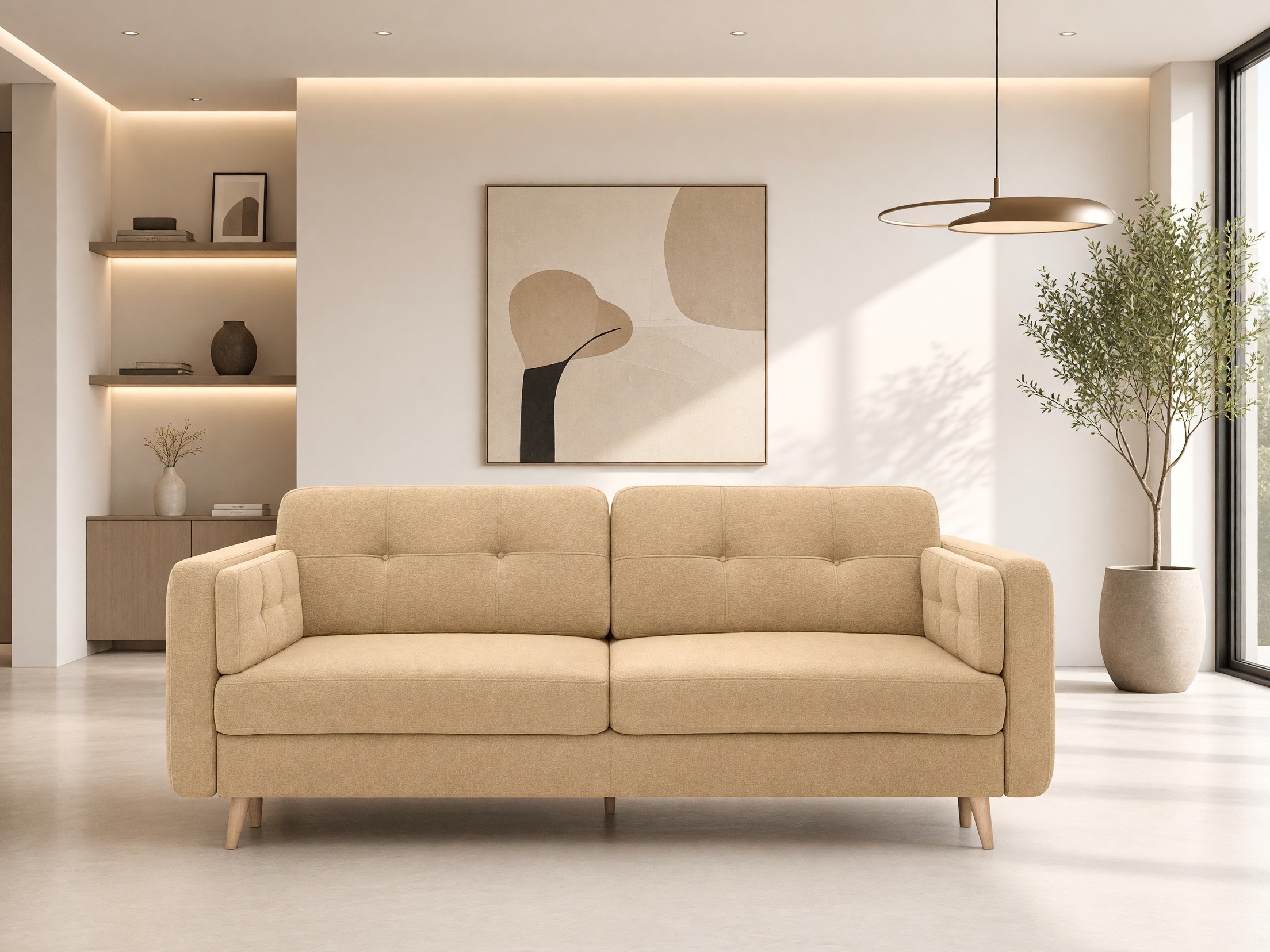 Sofa na razvlačenje Boston 765 (Lotus Honey)