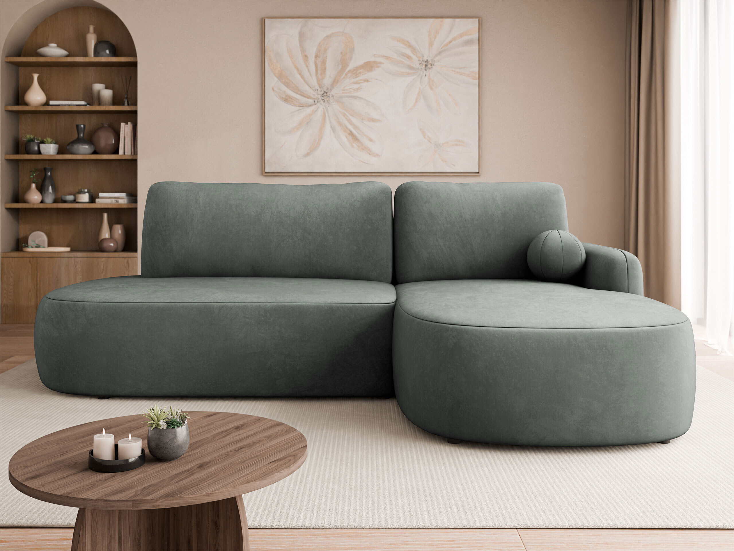 Ugaona garnitura Comfivo 601 (Magic Velvet 2217)