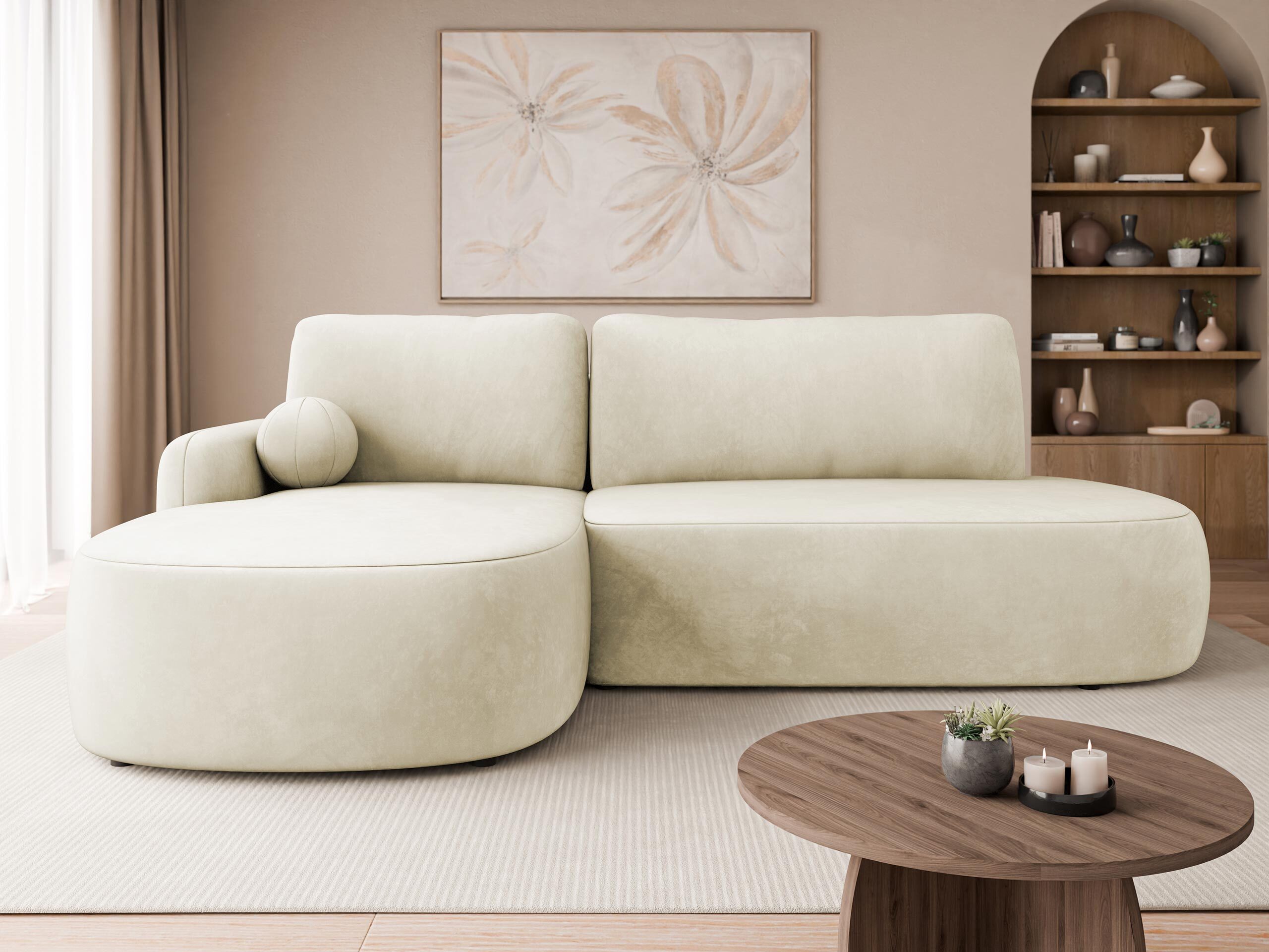 Ugaona garnitura Comfivo 601 (Magic Velvet 2250)