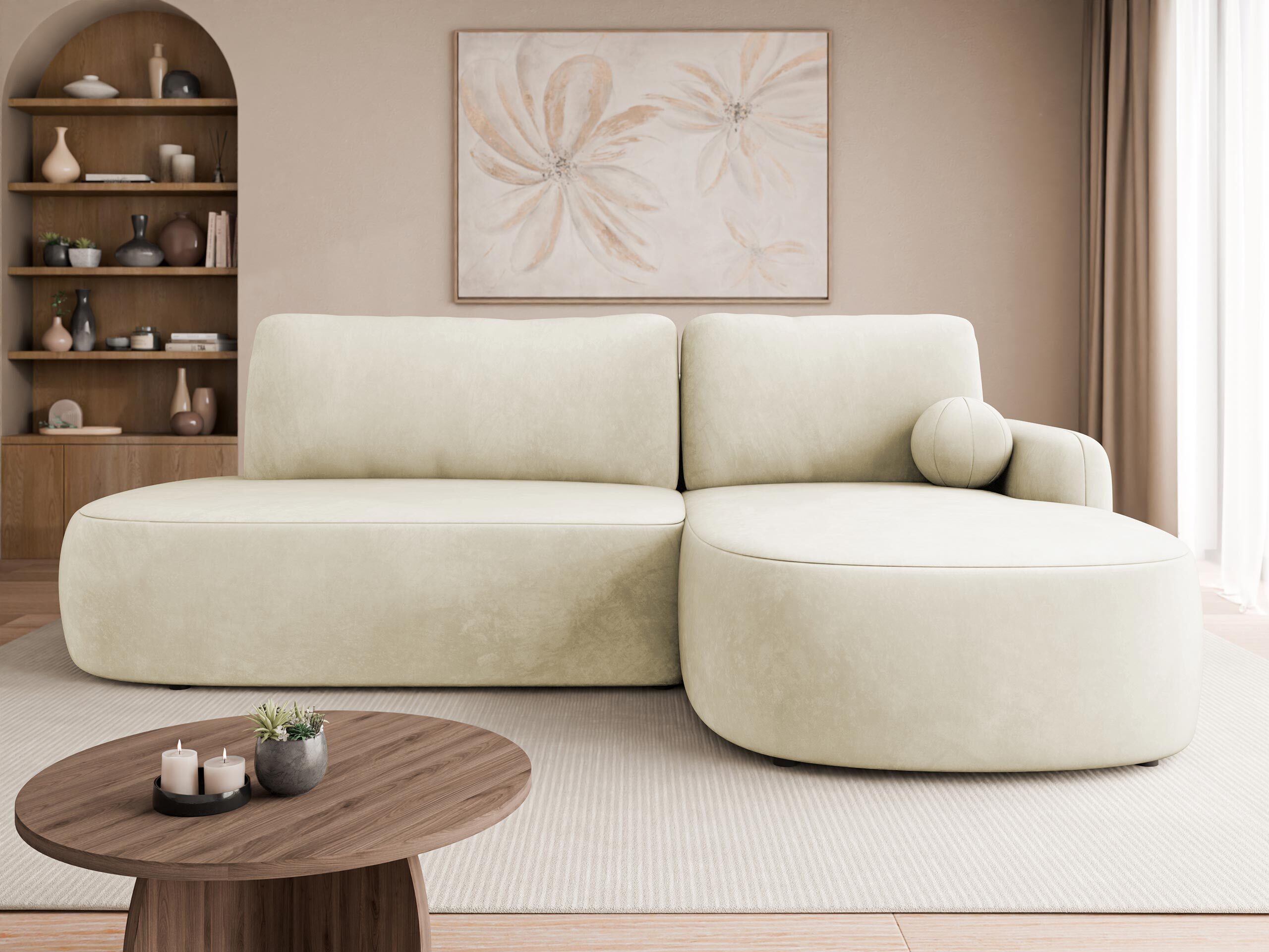 Ugaona garnitura Comfivo 601 (Magic Velvet 2250)