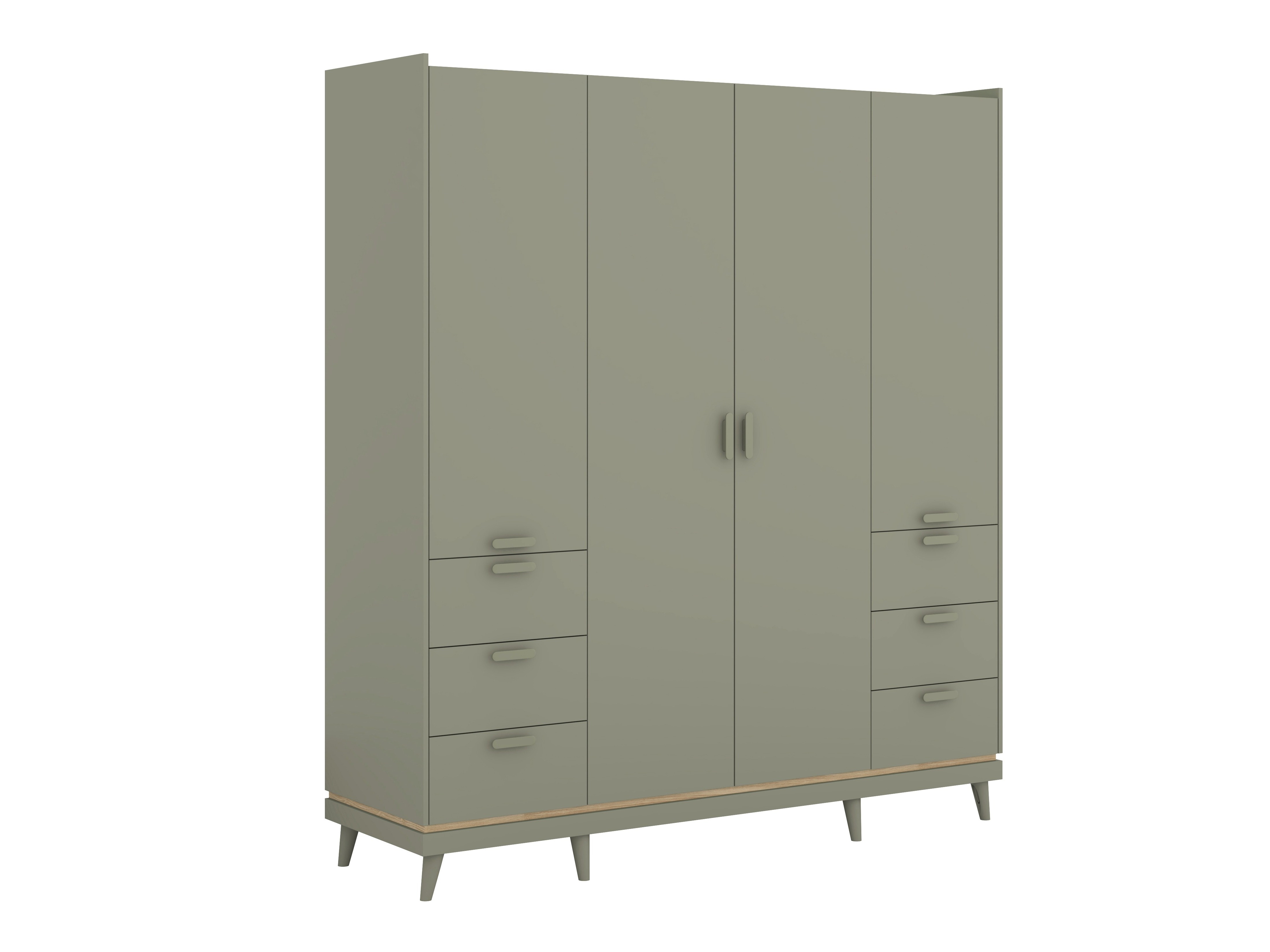 Ormar Fertalu 101 (Zelena + Hrast)