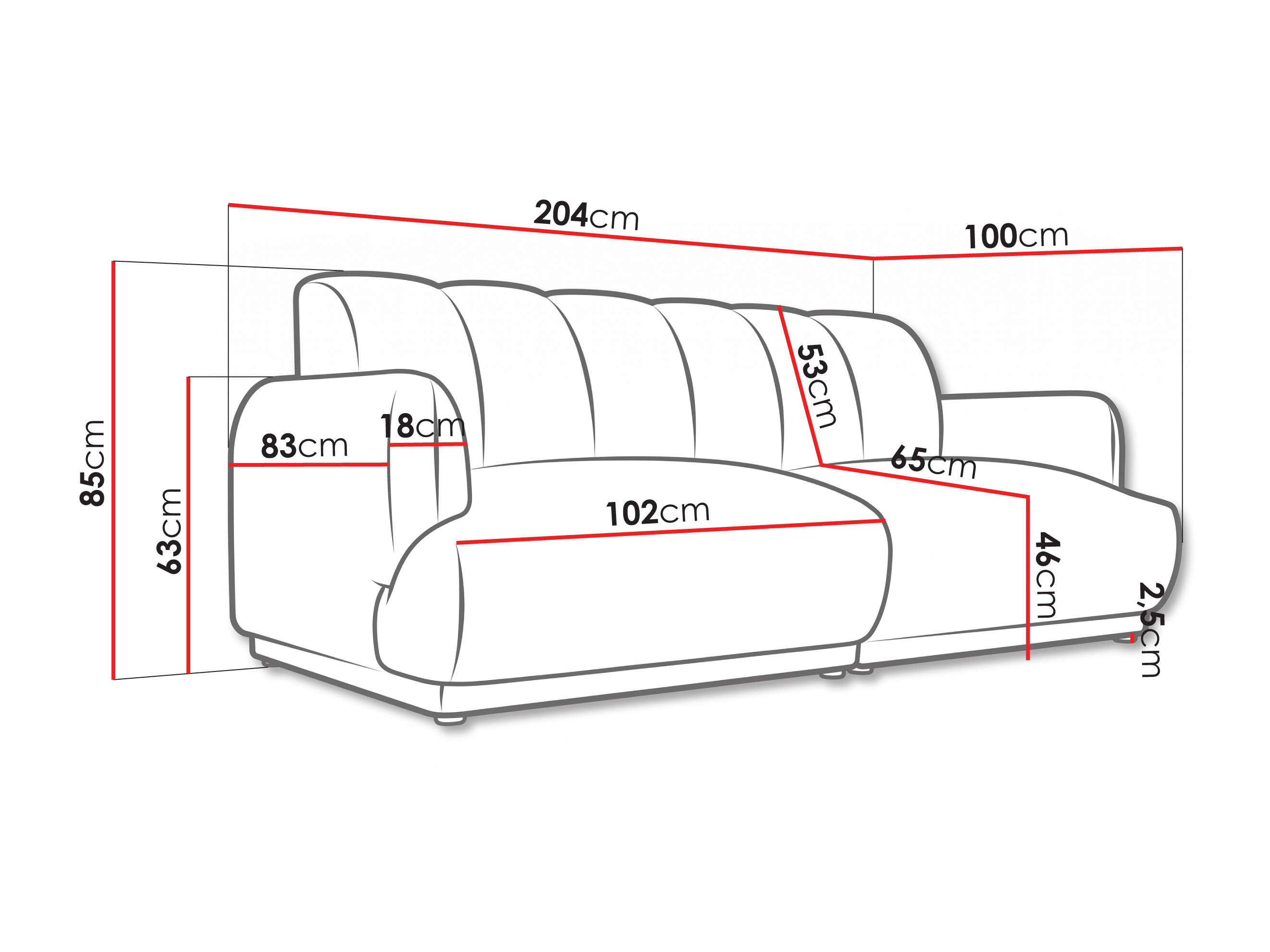 Sofa Lufkin 143 (Gerra 50)