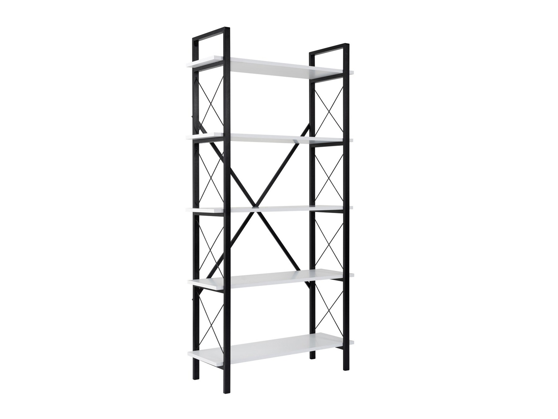 Polica Novato 115 (Belo + Crno)