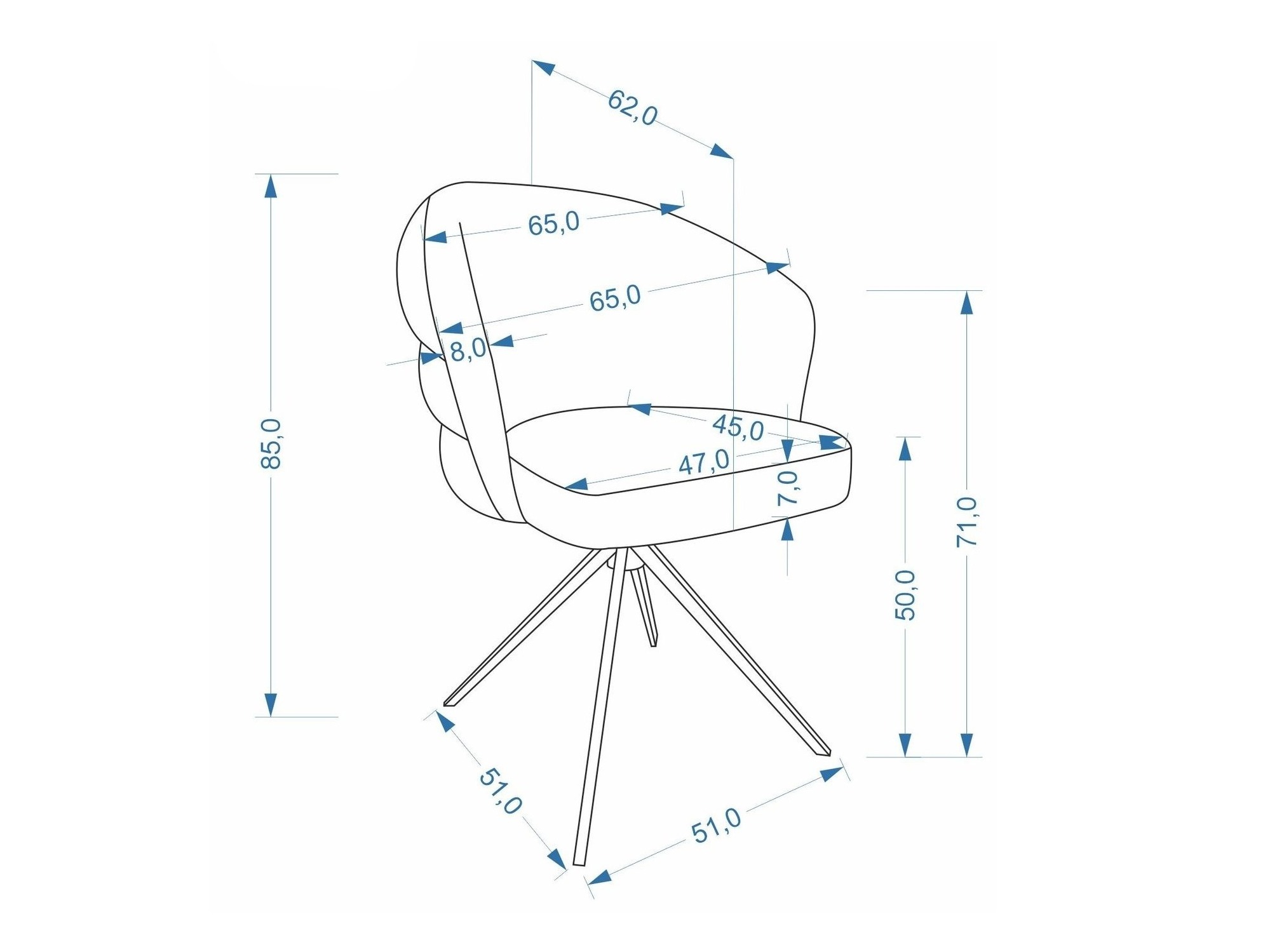 Stolica Houston 2224 (Amicasa 02)