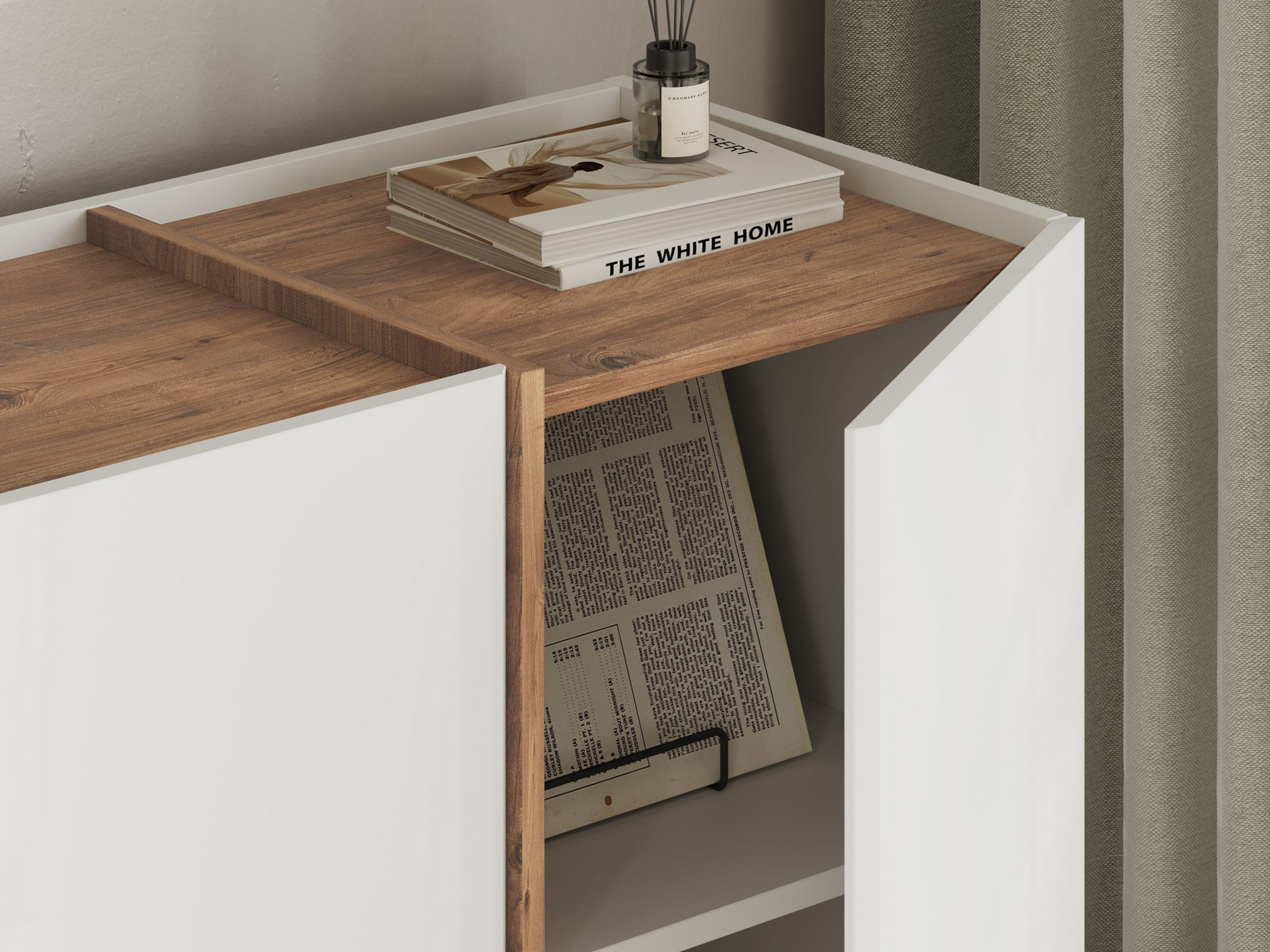 Ormarić Novato 153 (Belo + Bor)