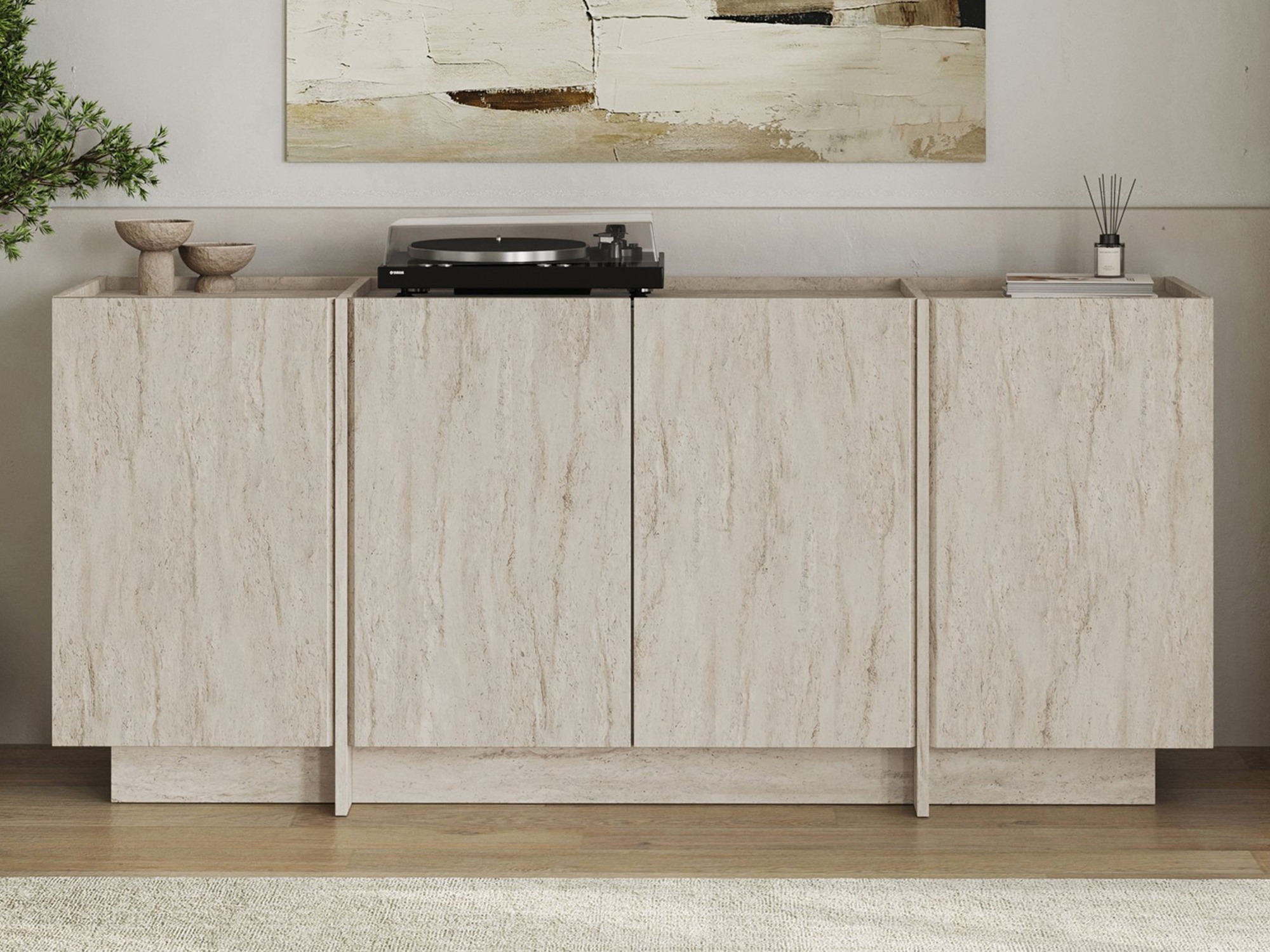 Ormarić Novato 153 (Svetlo Travertine)