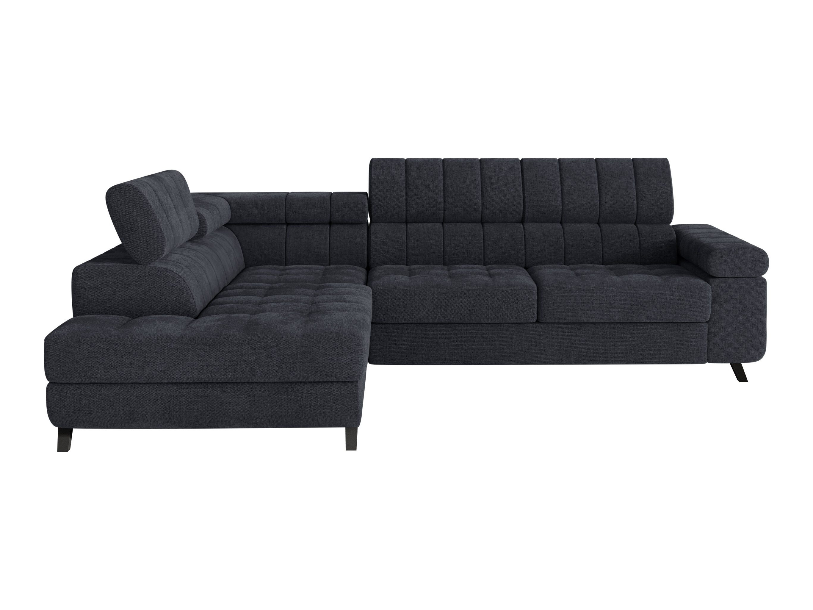 Ugaona garnitura Comfivo Agnus (Spirit Black)