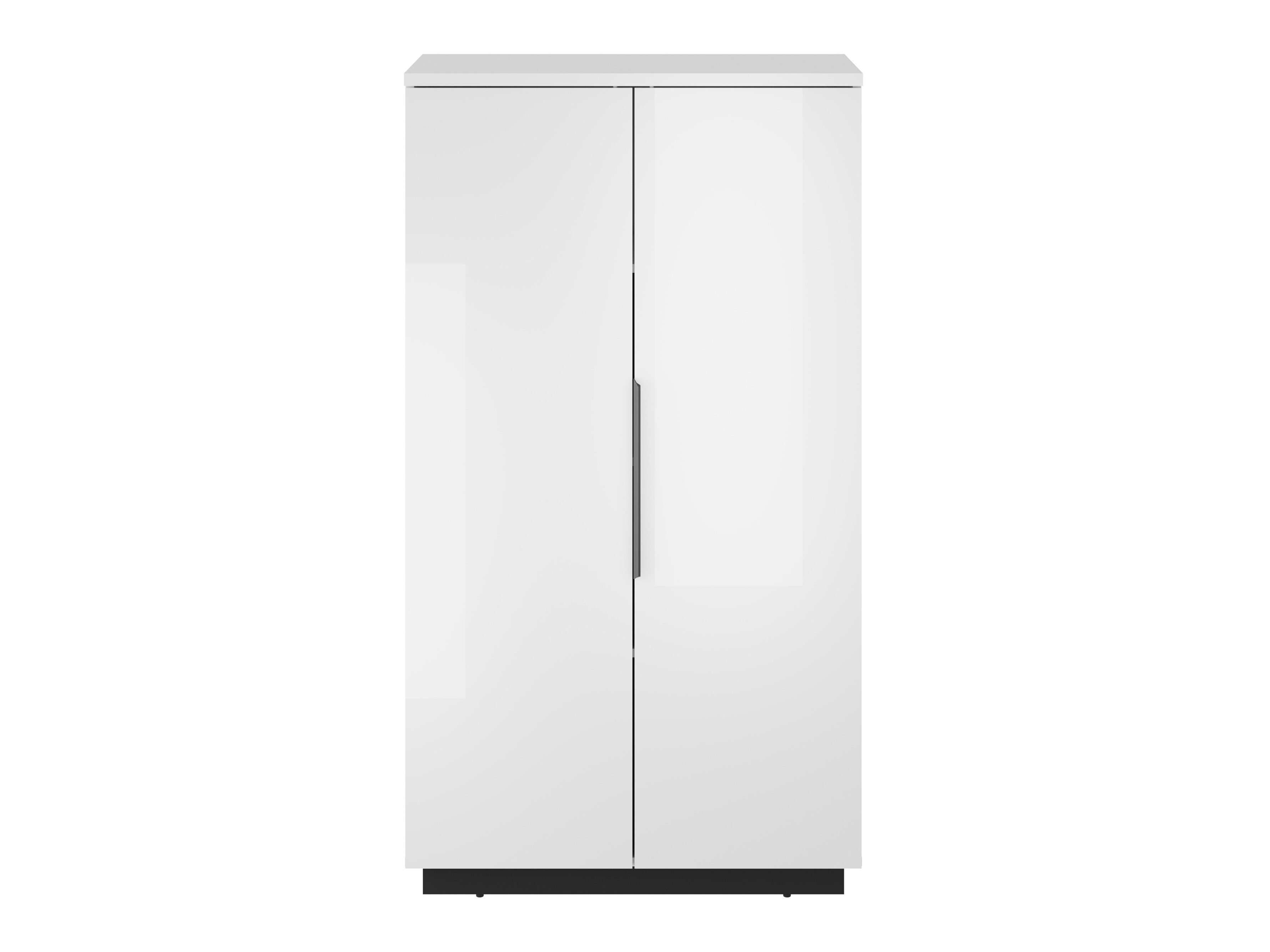 Polica Talevaro 104 (Belo + Sjajno belo)