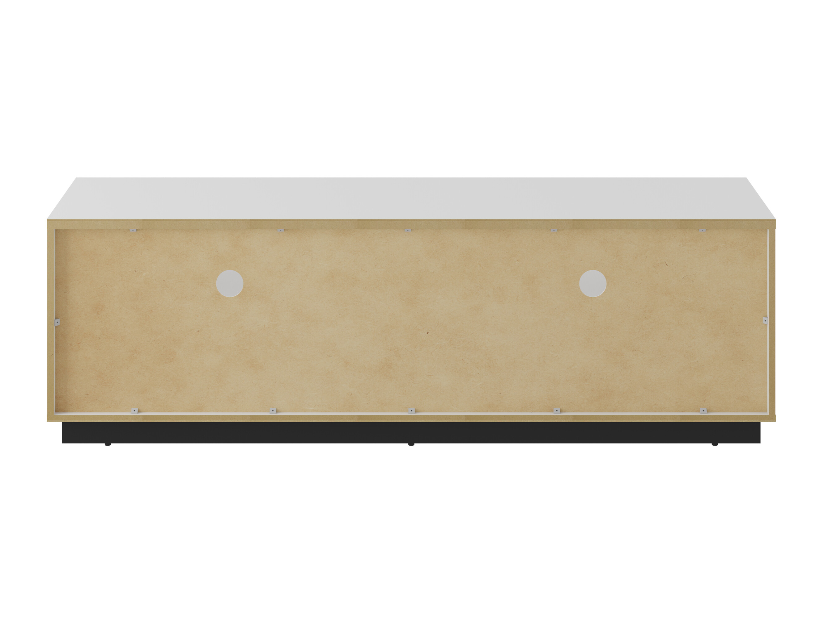 TV komoda Talevaro 103 (Belo + Sjajno belo)