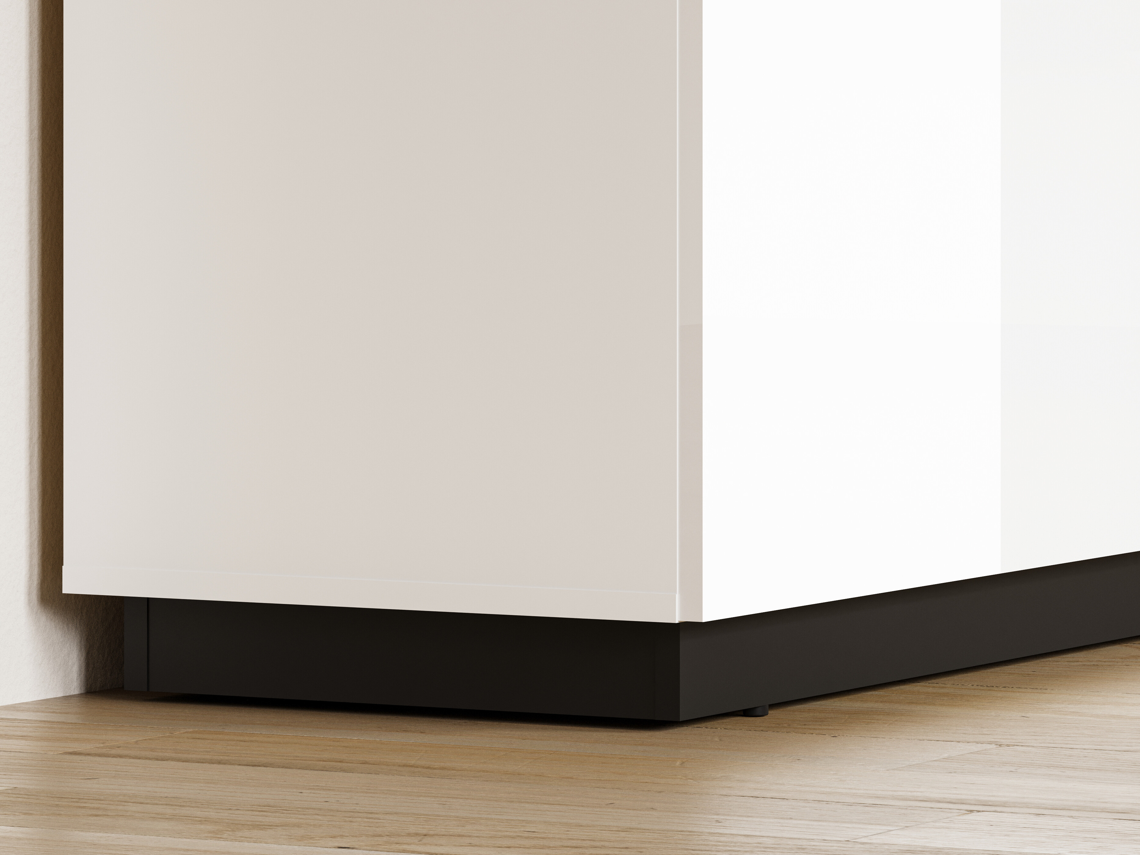 TV komoda Talevaro 103 (Belo + Sjajno belo)