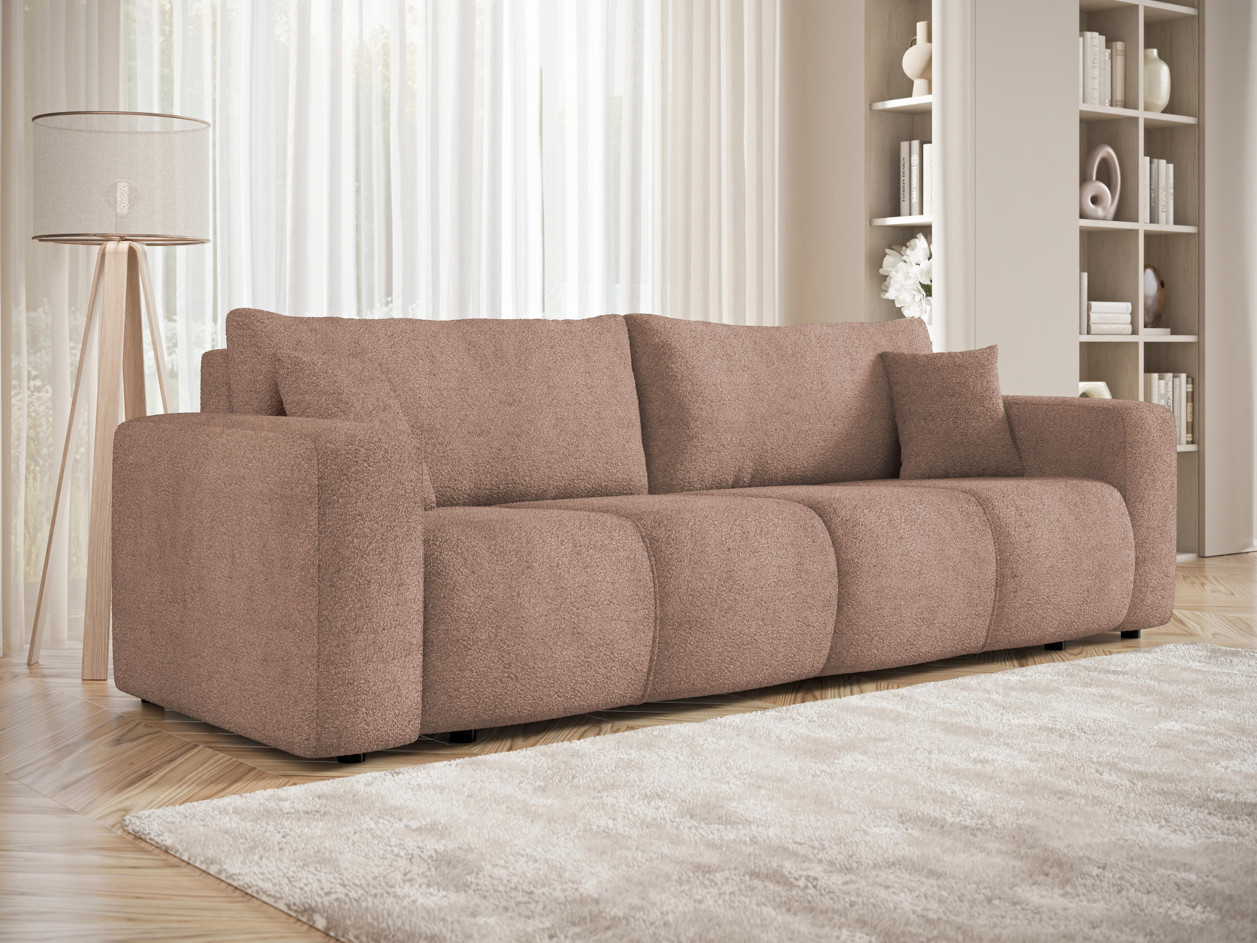 Sofa na razvlačenje Comfivo Laurus (Coral 45)