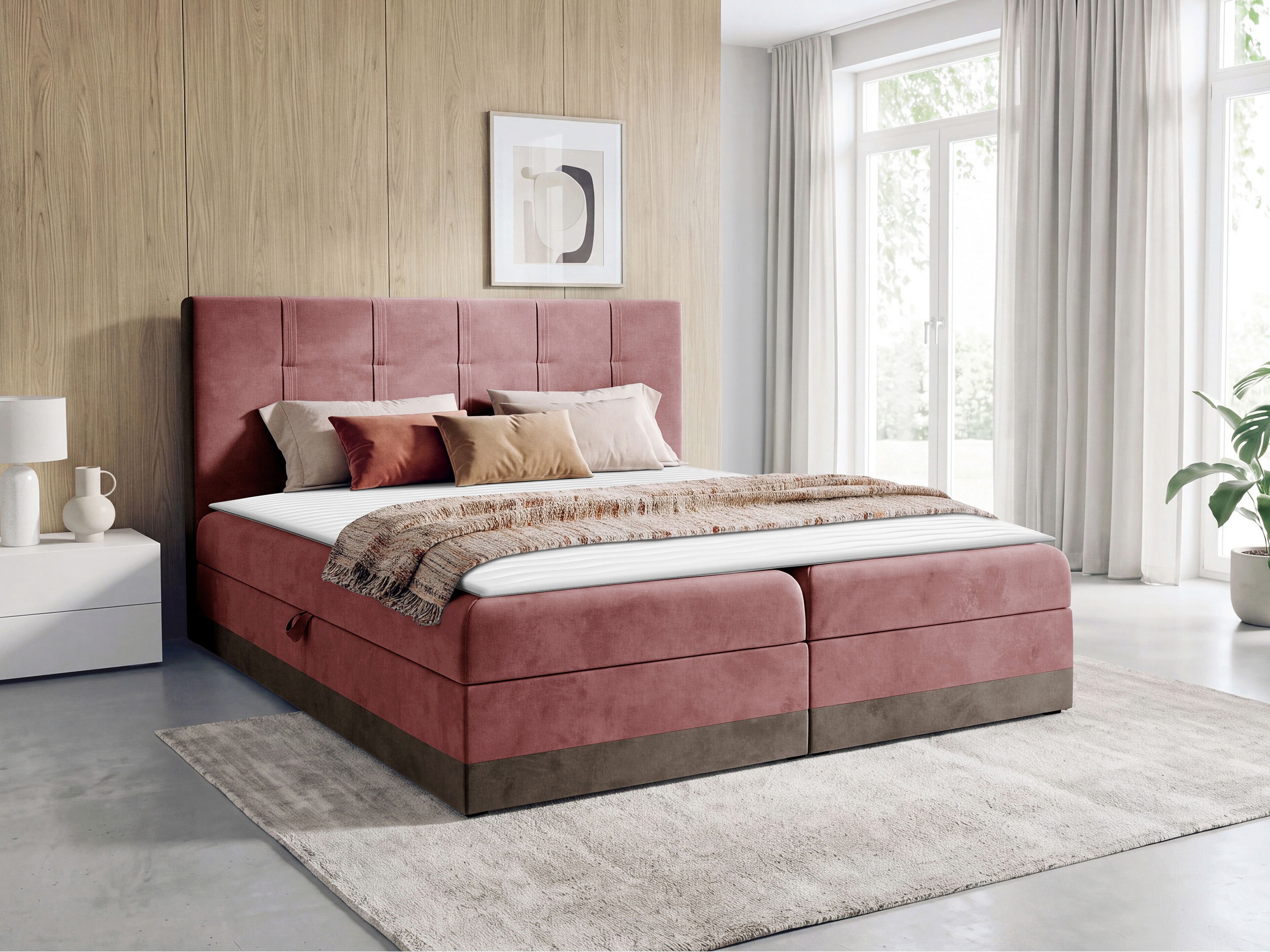 Boxspring krevet Villa (Kameleon 15 + Kameleon 63)