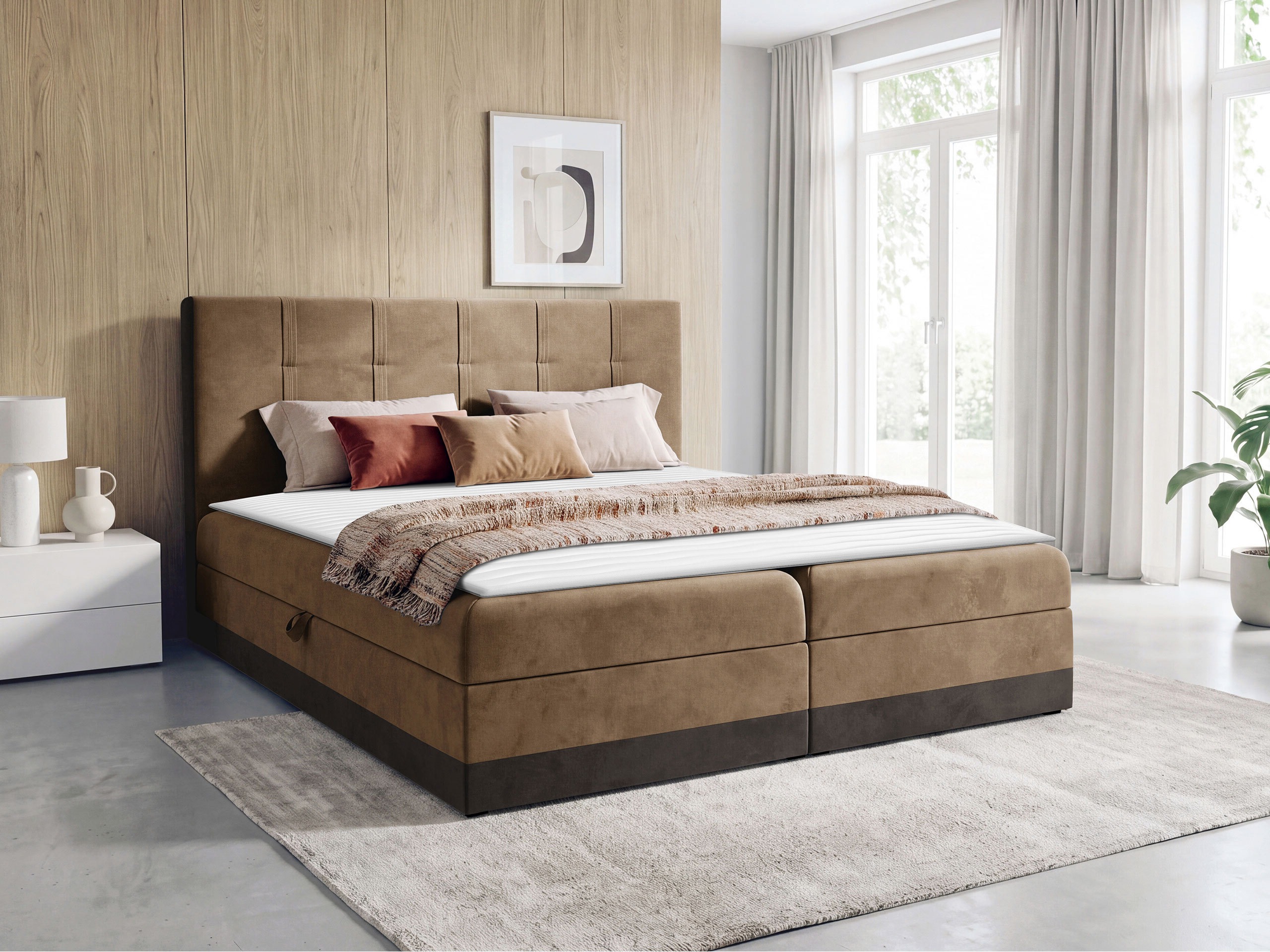 Boxspring krevet Villa (Kameleon 9 + Kameleon 29)