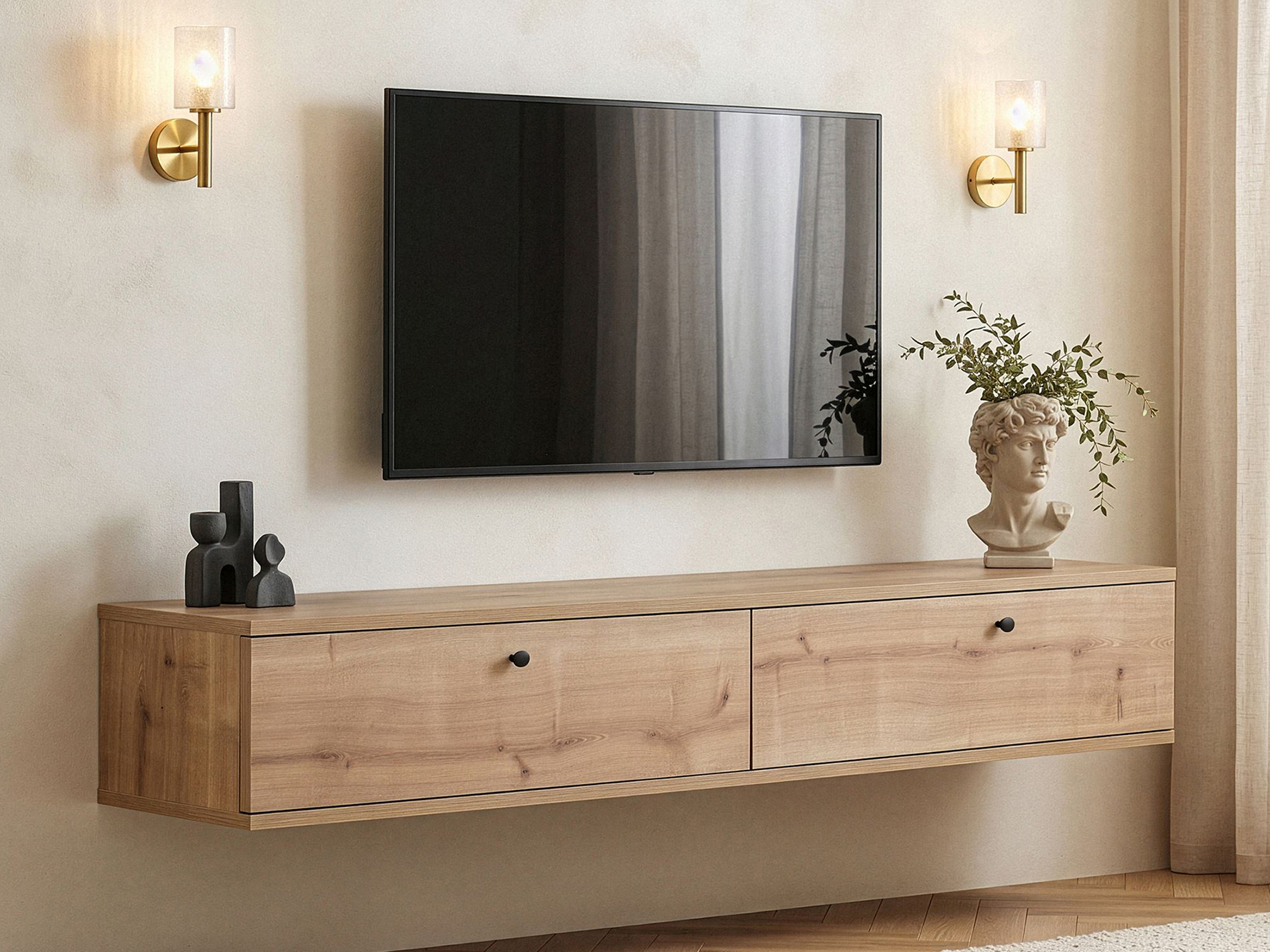TV komoda Novato 173 (Hrast)