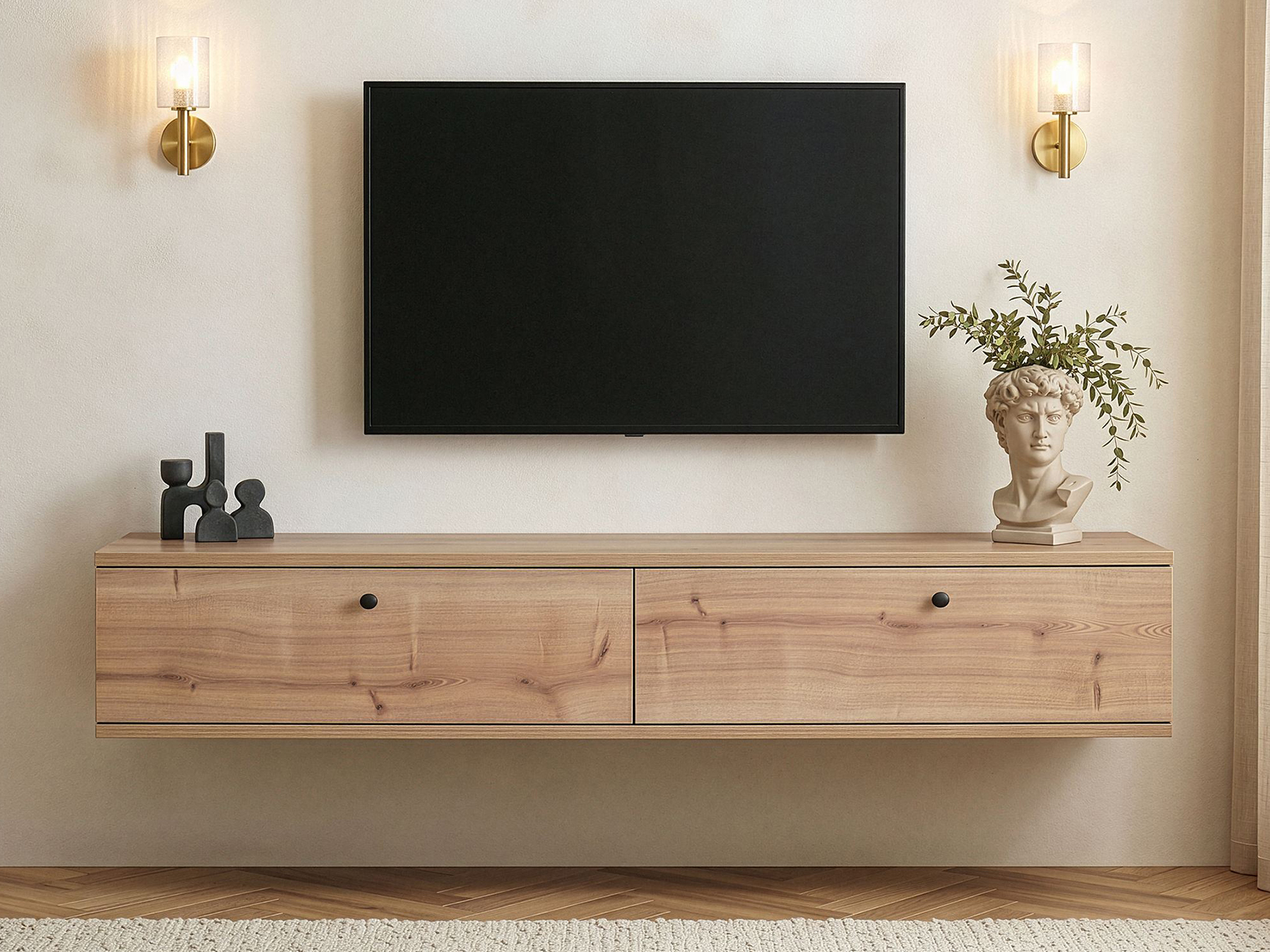 TV komoda Novato 173 (Hrast)