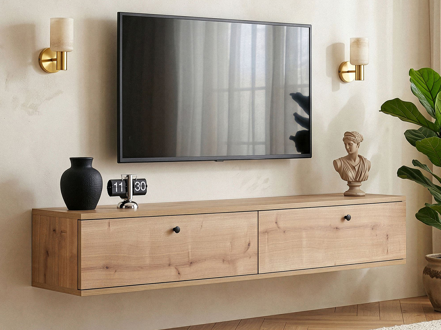 TV komoda Novato 174 (Hrast)