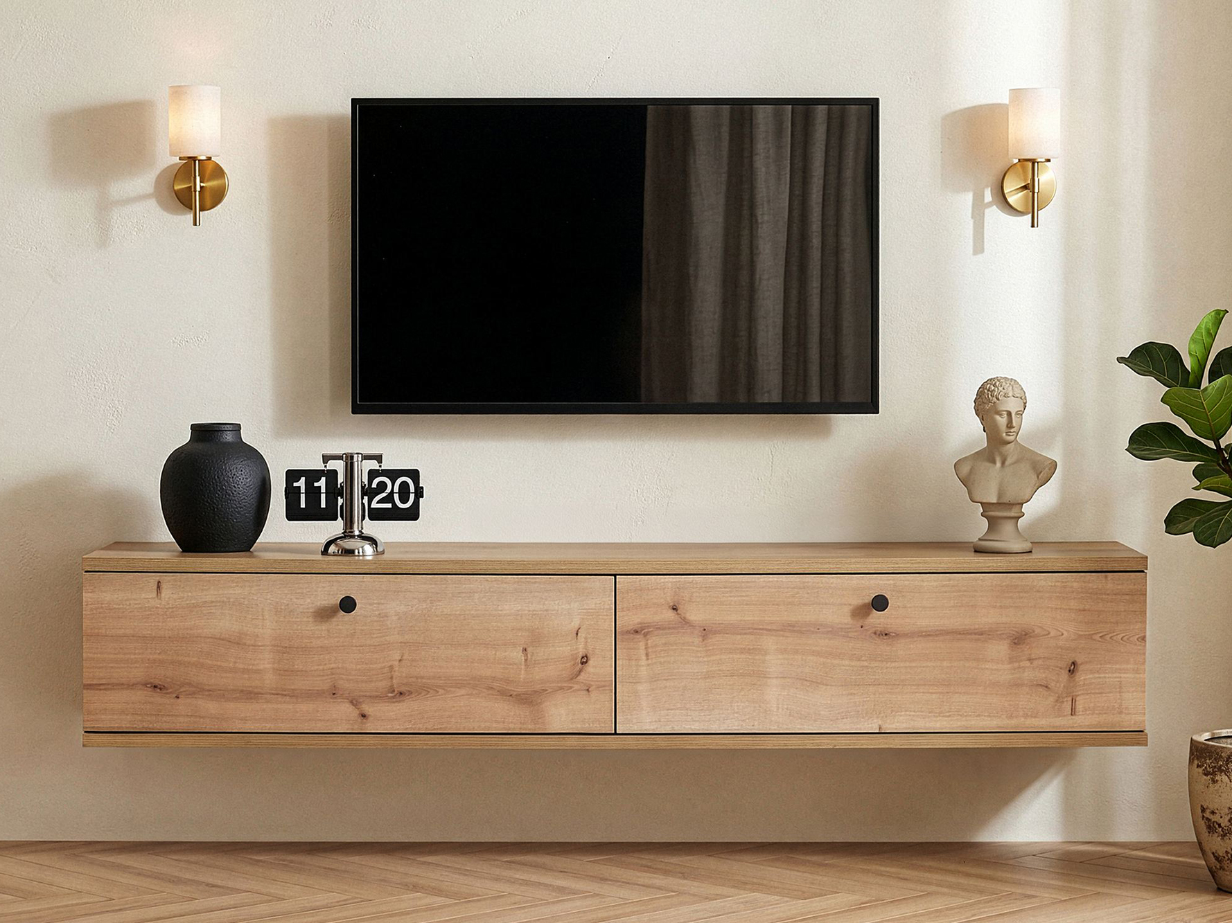 TV komoda Novato 174 (Hrast)