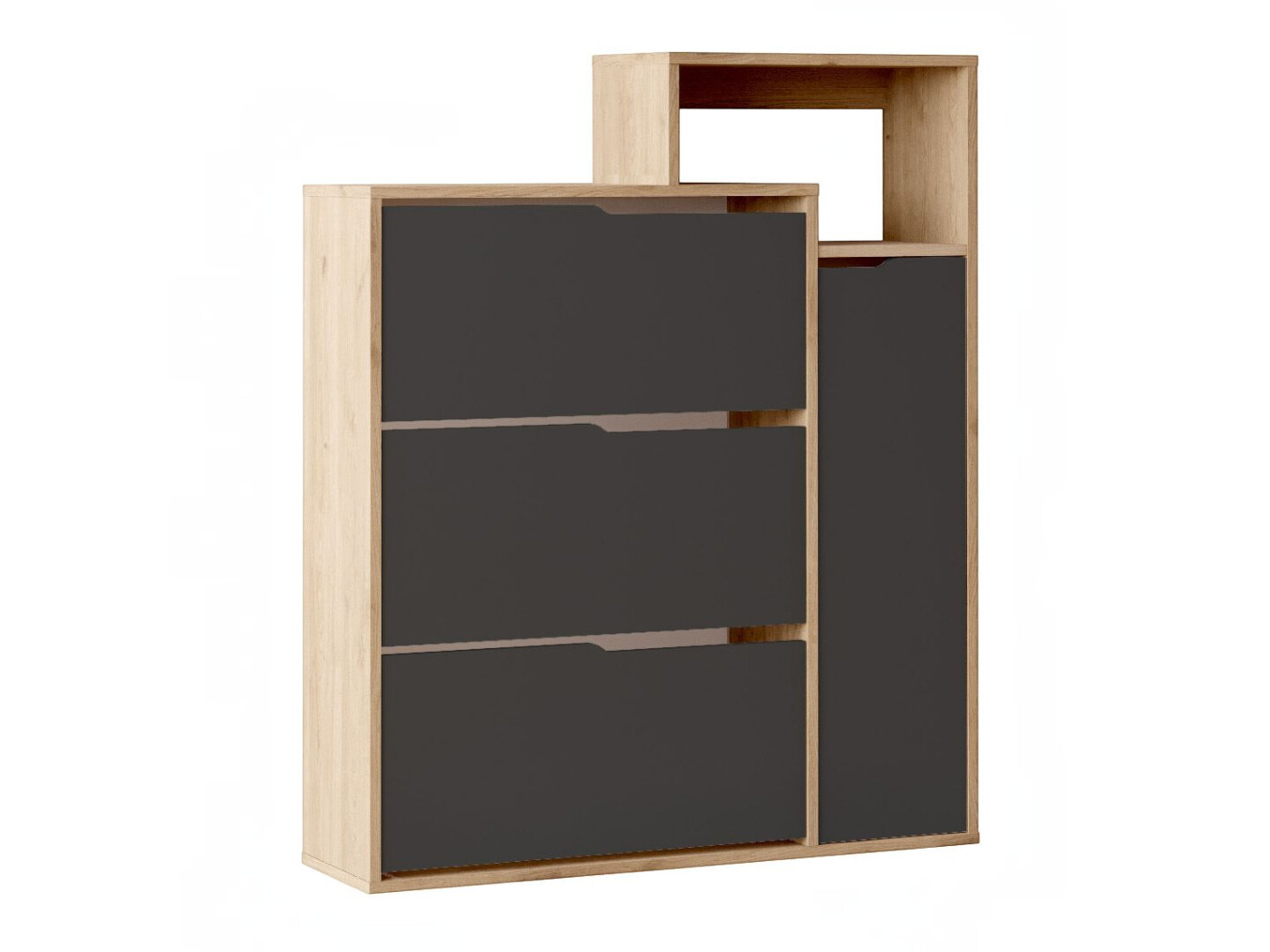 Cipelarnik Kailua 2847 (Antracit + Hrast)