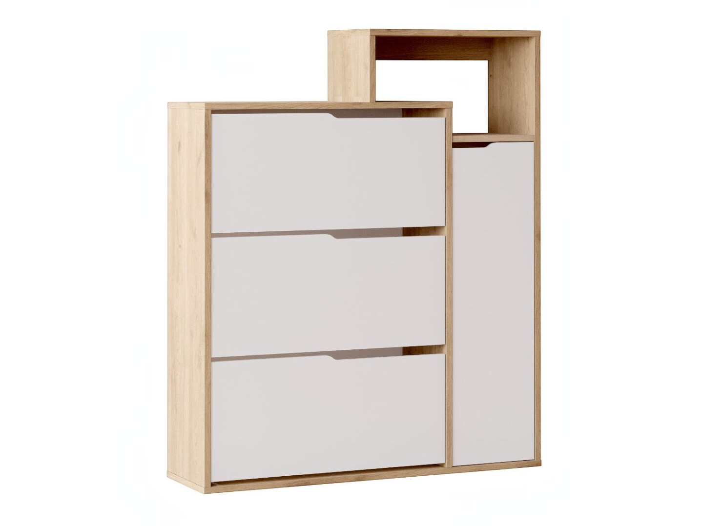 Cipelarnik Kailua 2847 (Belo + Hrast)