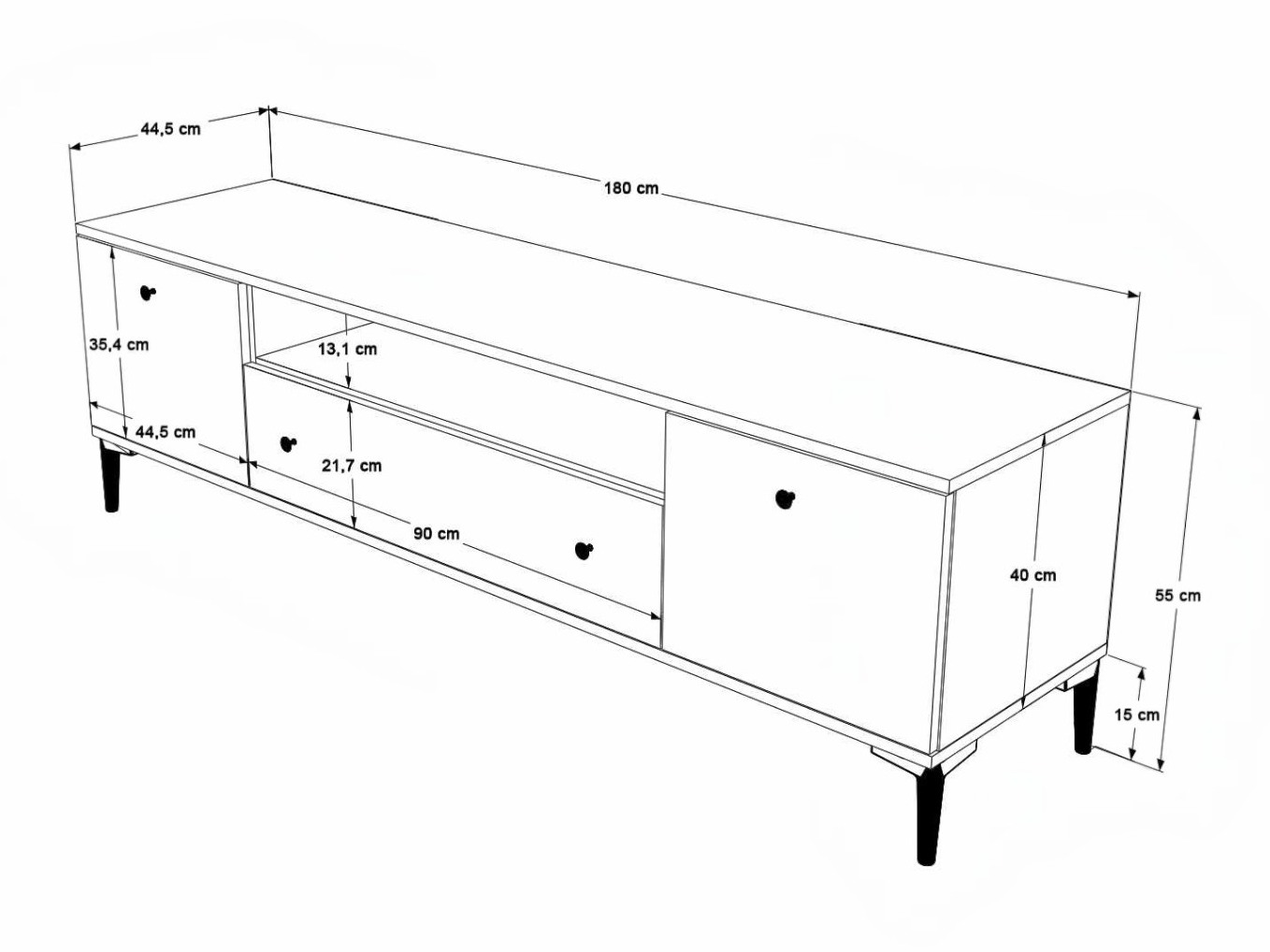 TV komoda Kailua 2852
