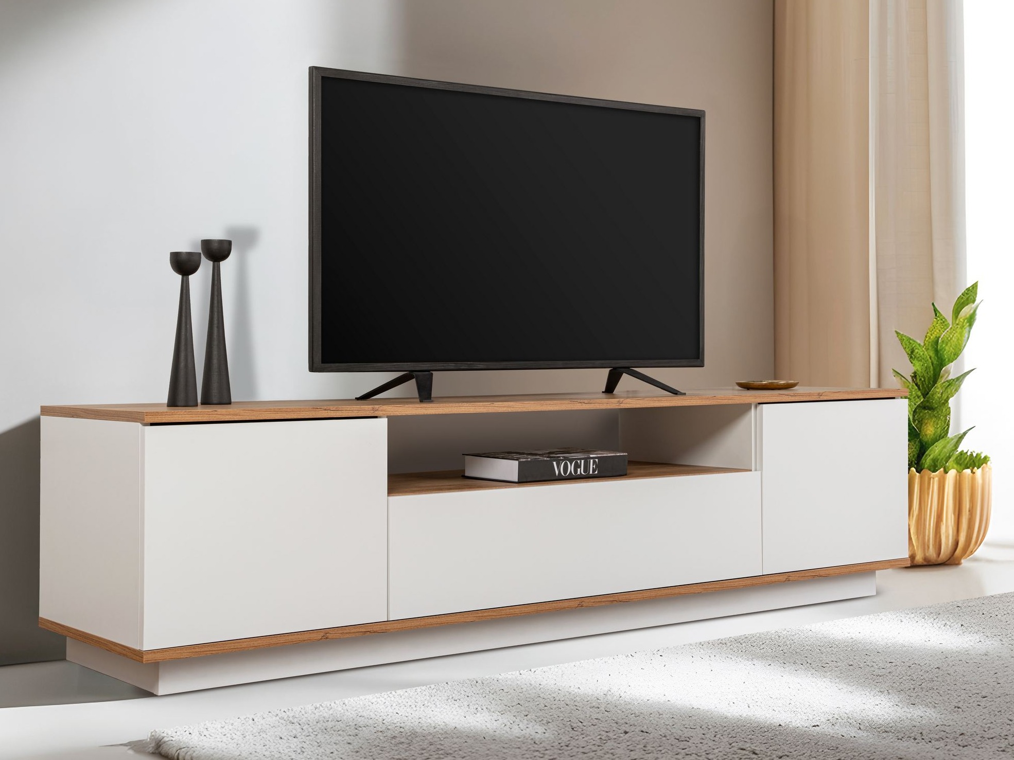TV komoda Kailua 2405 (Belo)