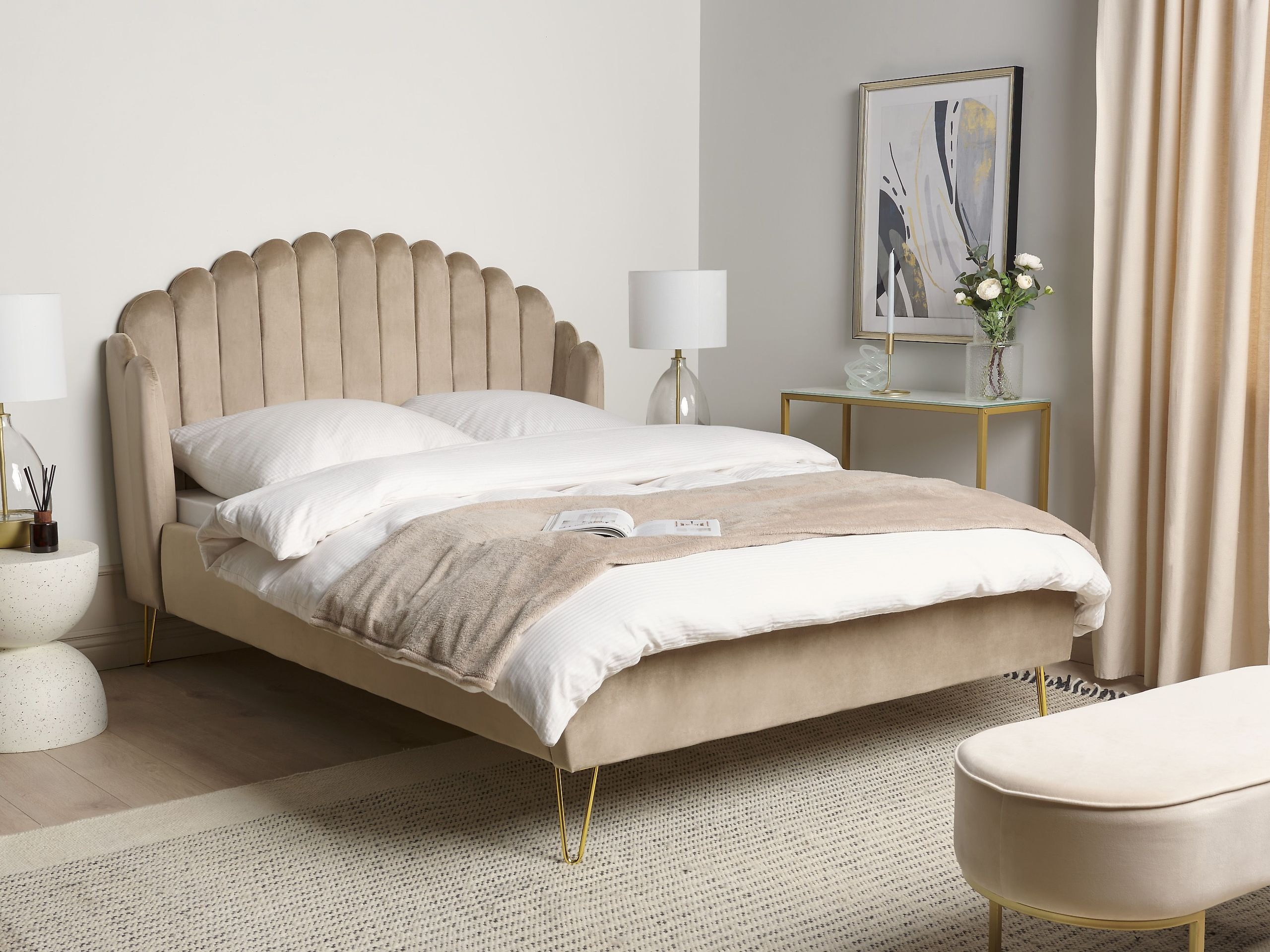 Krevet Berwyn 264 (Taupe)
