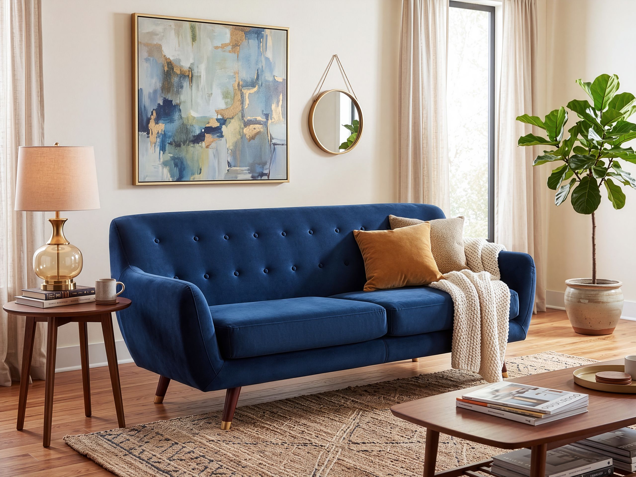 Sofa Berwyn 223 (Plava)