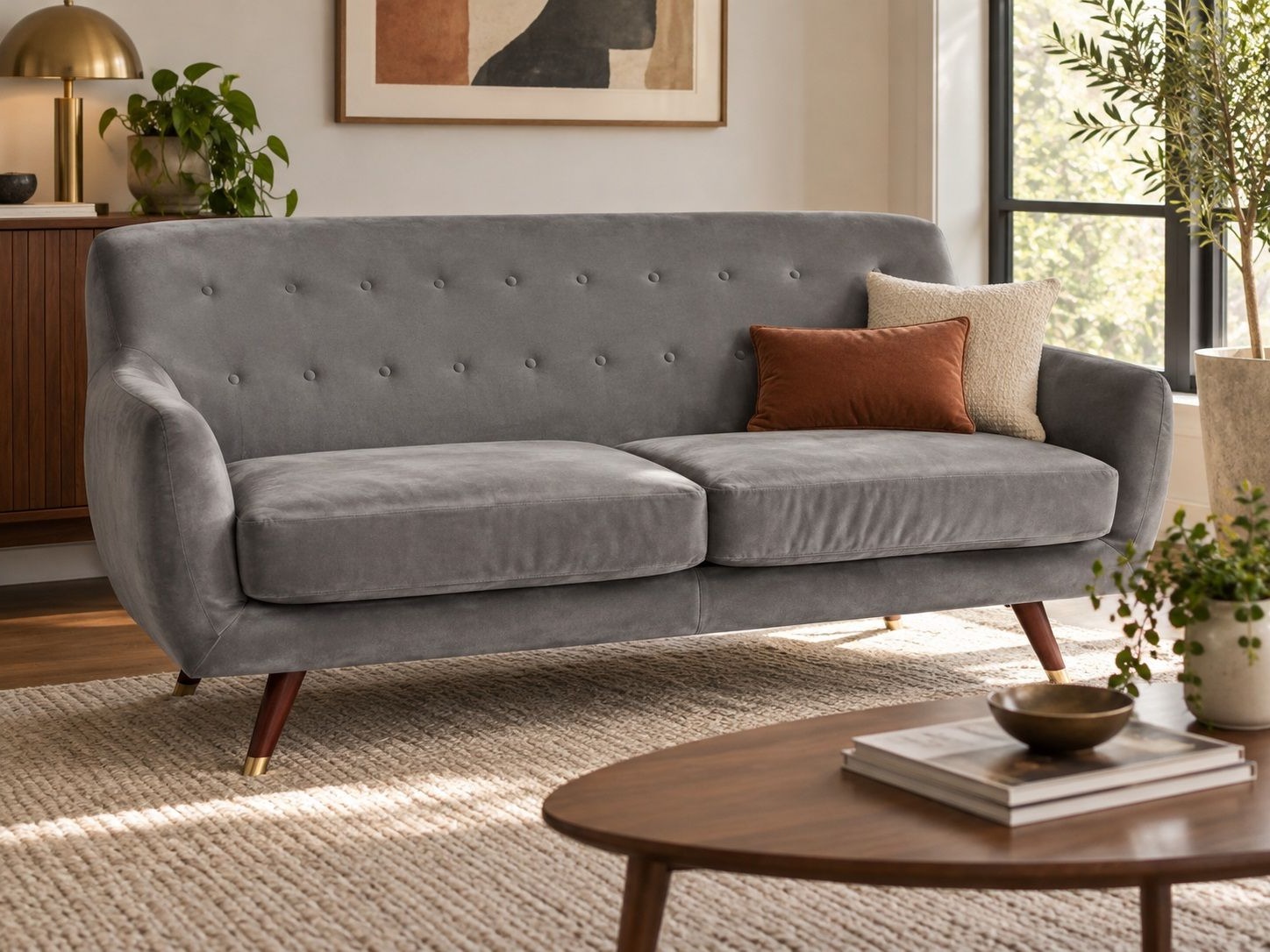 Sofa Berwyn 223 (Sivo)
