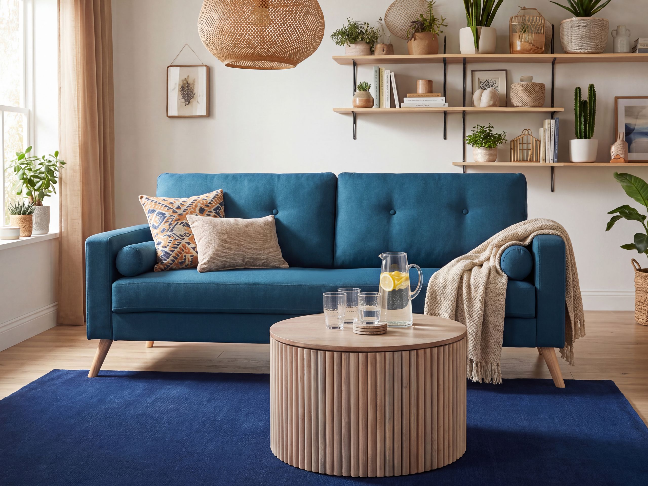 Sofa Berwyn 172 (Plava)