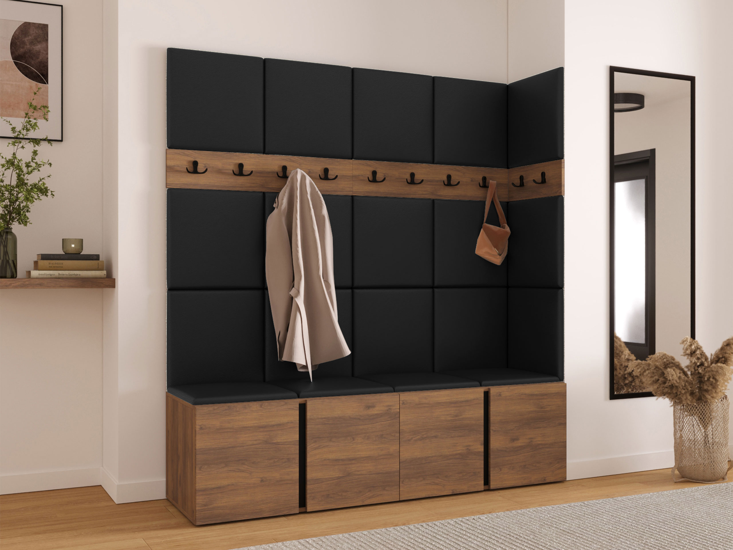 Set za hodnik Pinis II (Eko-koža Soft 011)