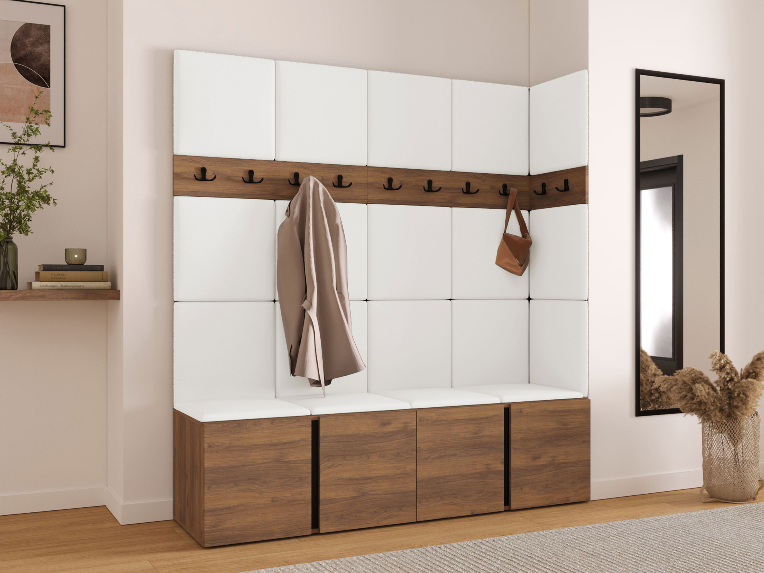 Set za hodnik Pinis II (Eko-koža Soft 017)