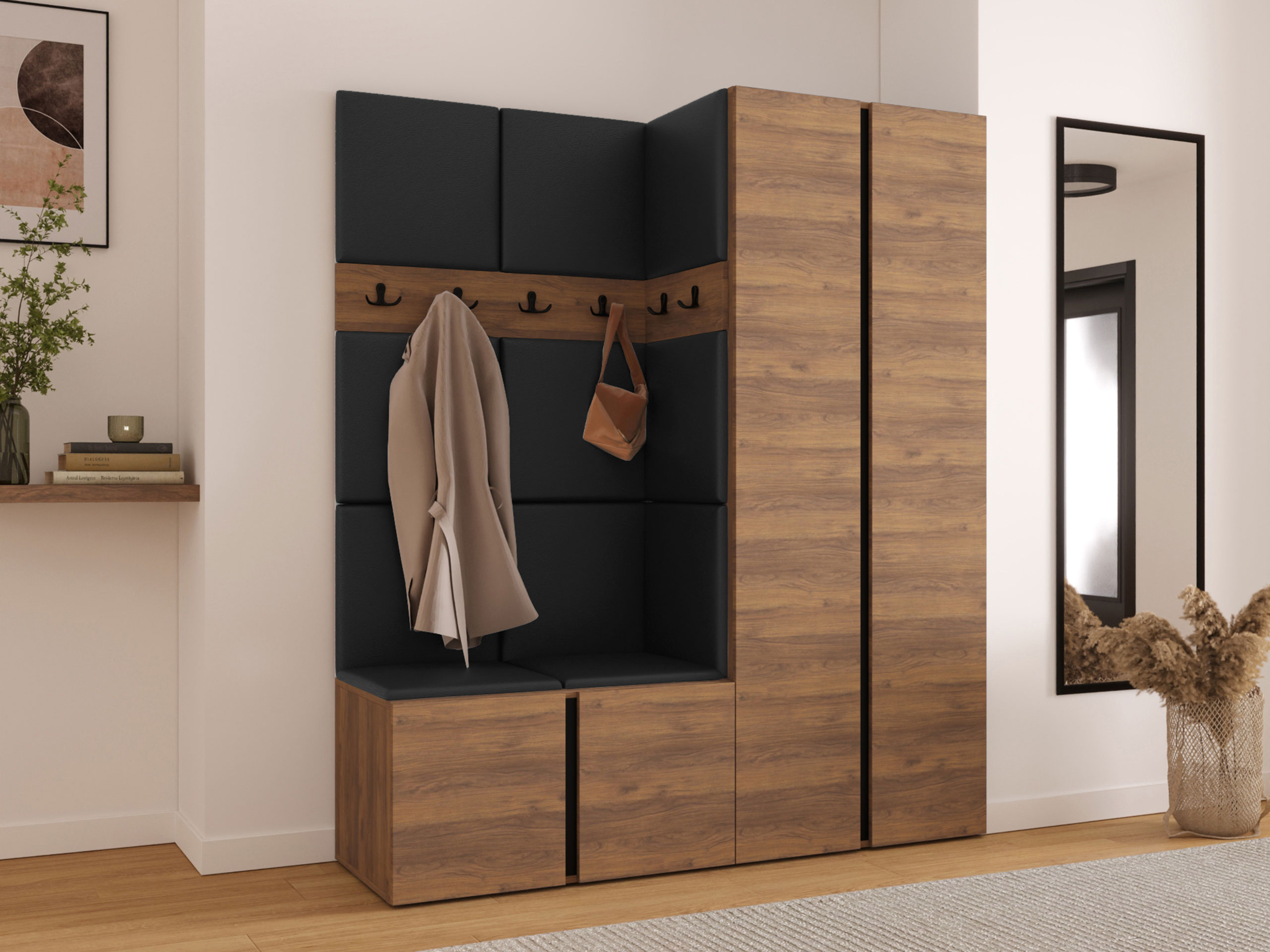 Set za hodnik Pinis III (Eko-koža Soft 011)