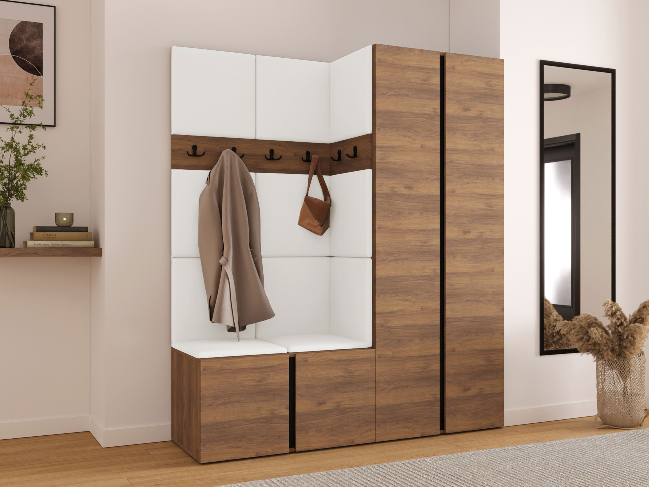 Set za hodnik Pinis III (Eko-koža Soft 017)